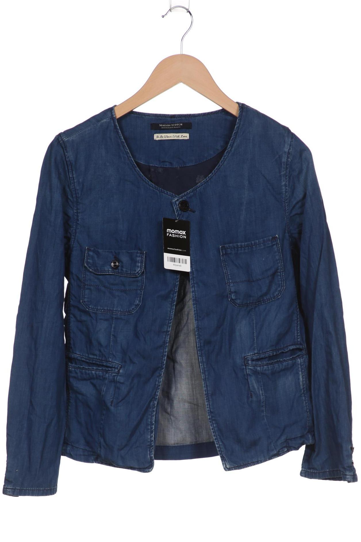 

Maison Scotch Damen Jacke, blau