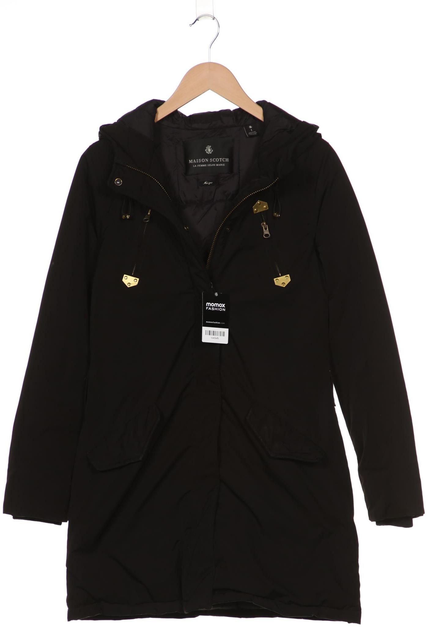 

Maison Scotch Damen Mantel, schwarz, Gr. 36