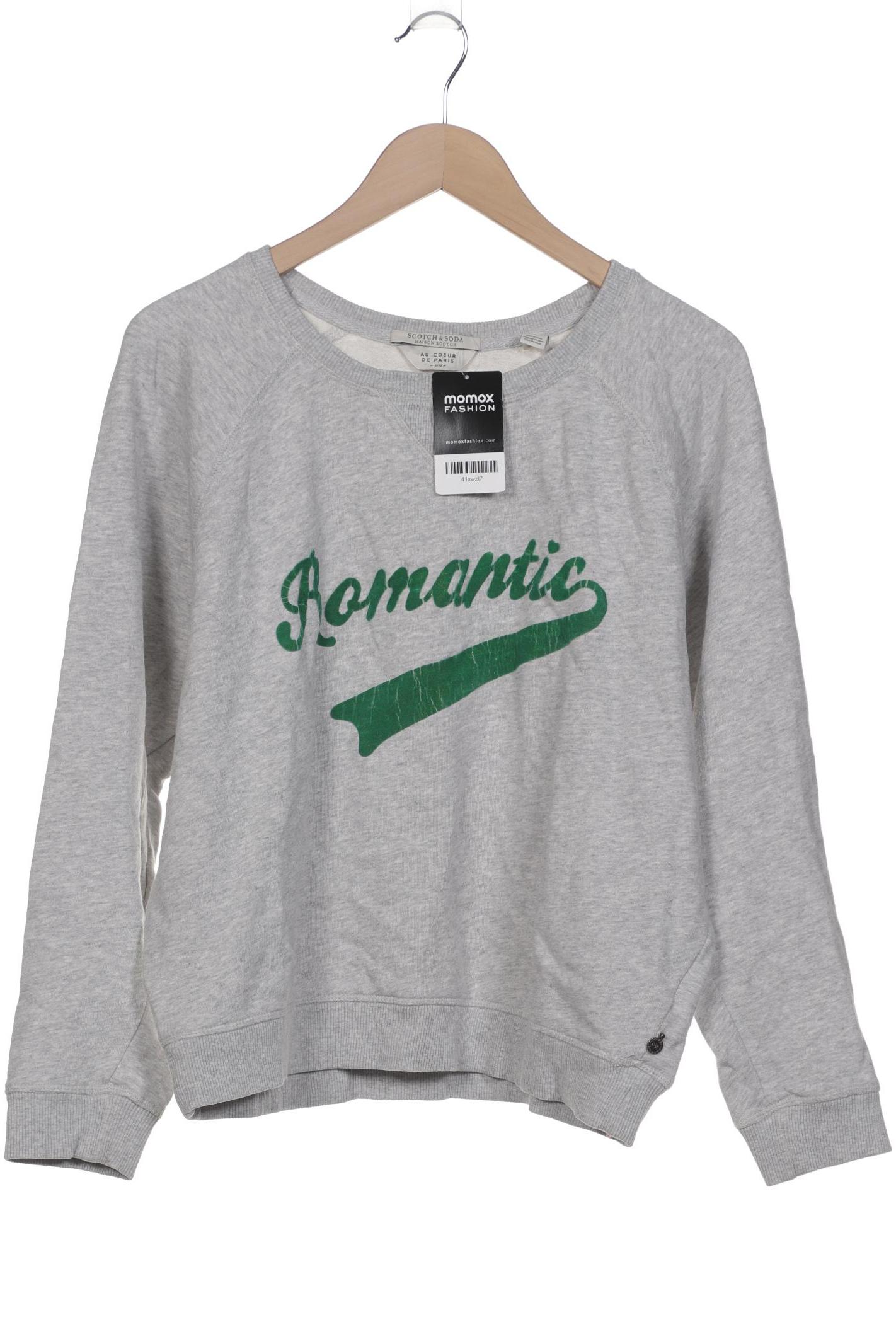 

Maison Scotch Damen Sweatshirt, grau, Gr. 2