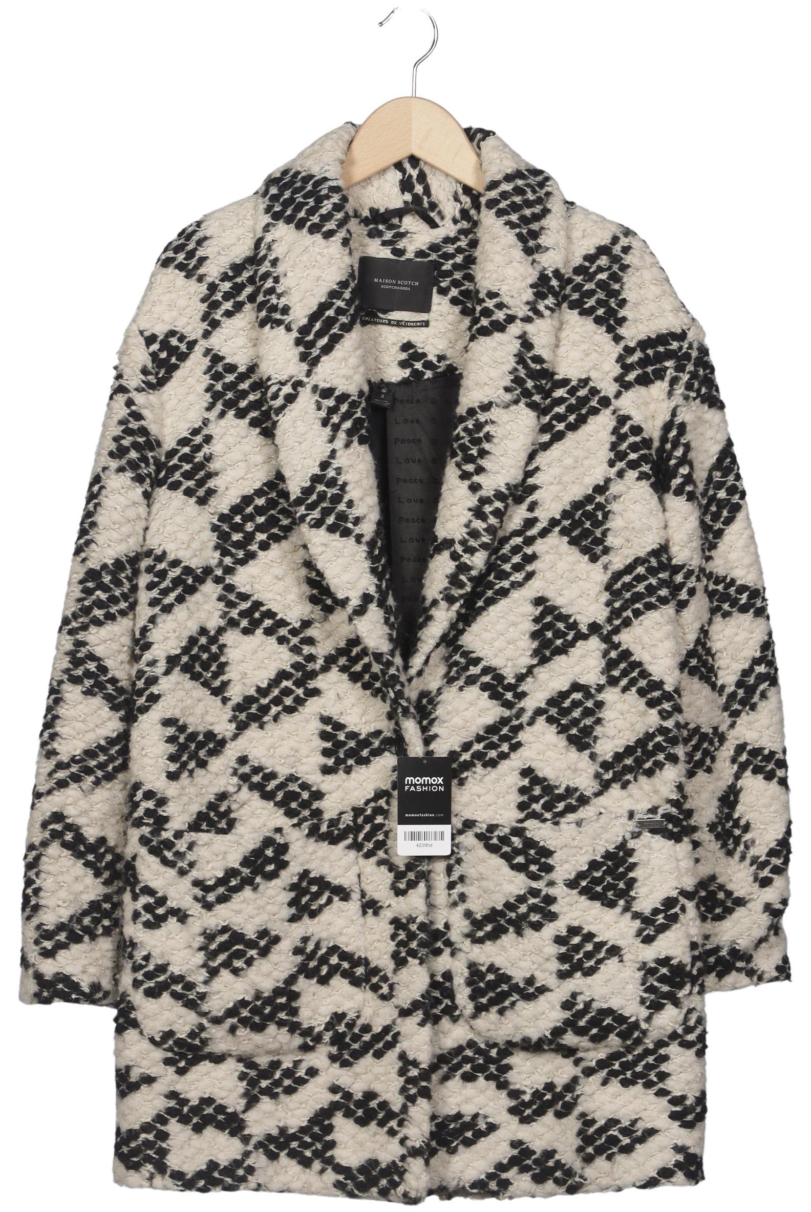 

Maison Scotch Damen Mantel, mehrfarbig, Gr. 38