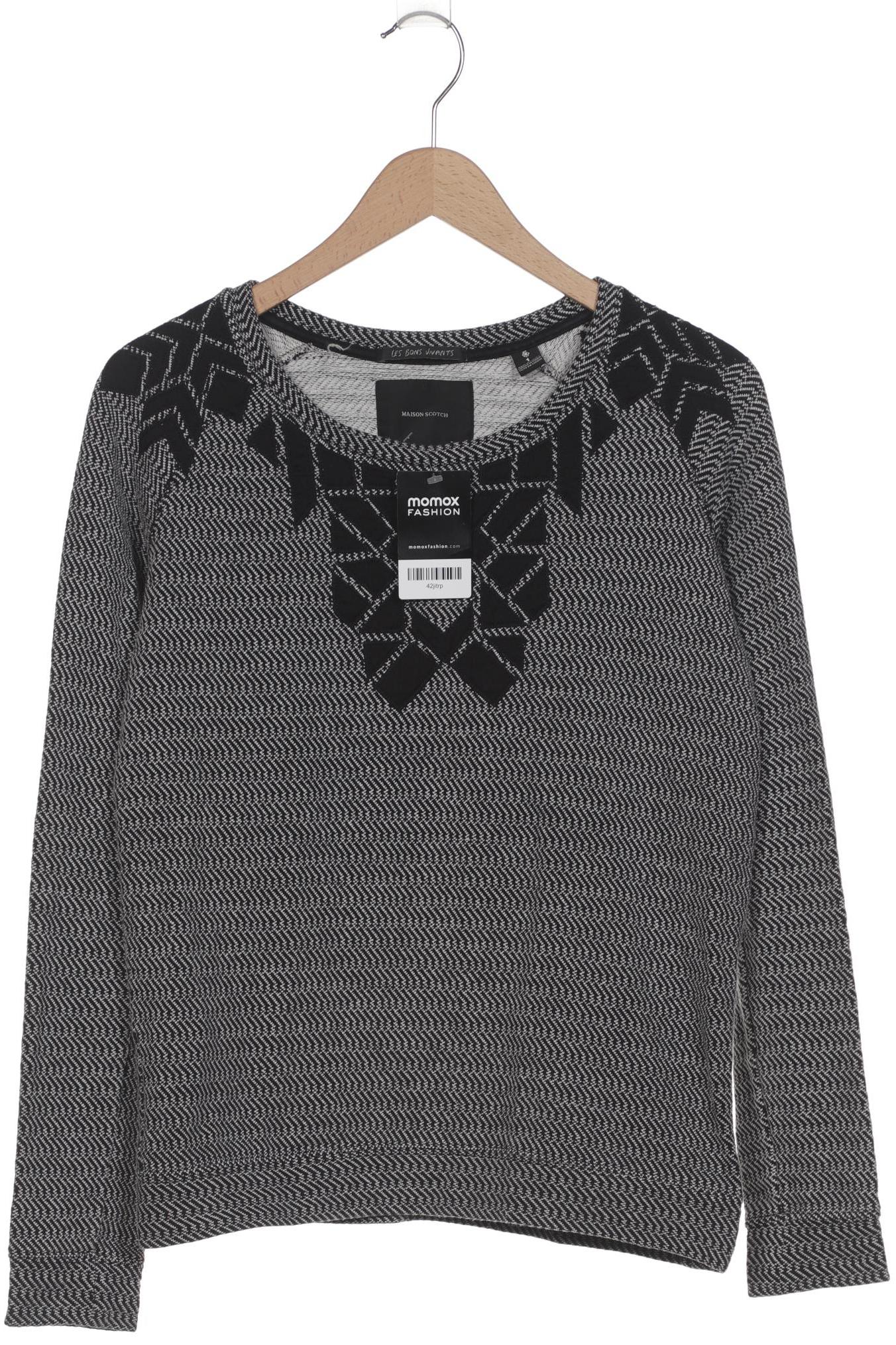 

Maison Scotch Damen Sweatshirt, grau, Gr. 36