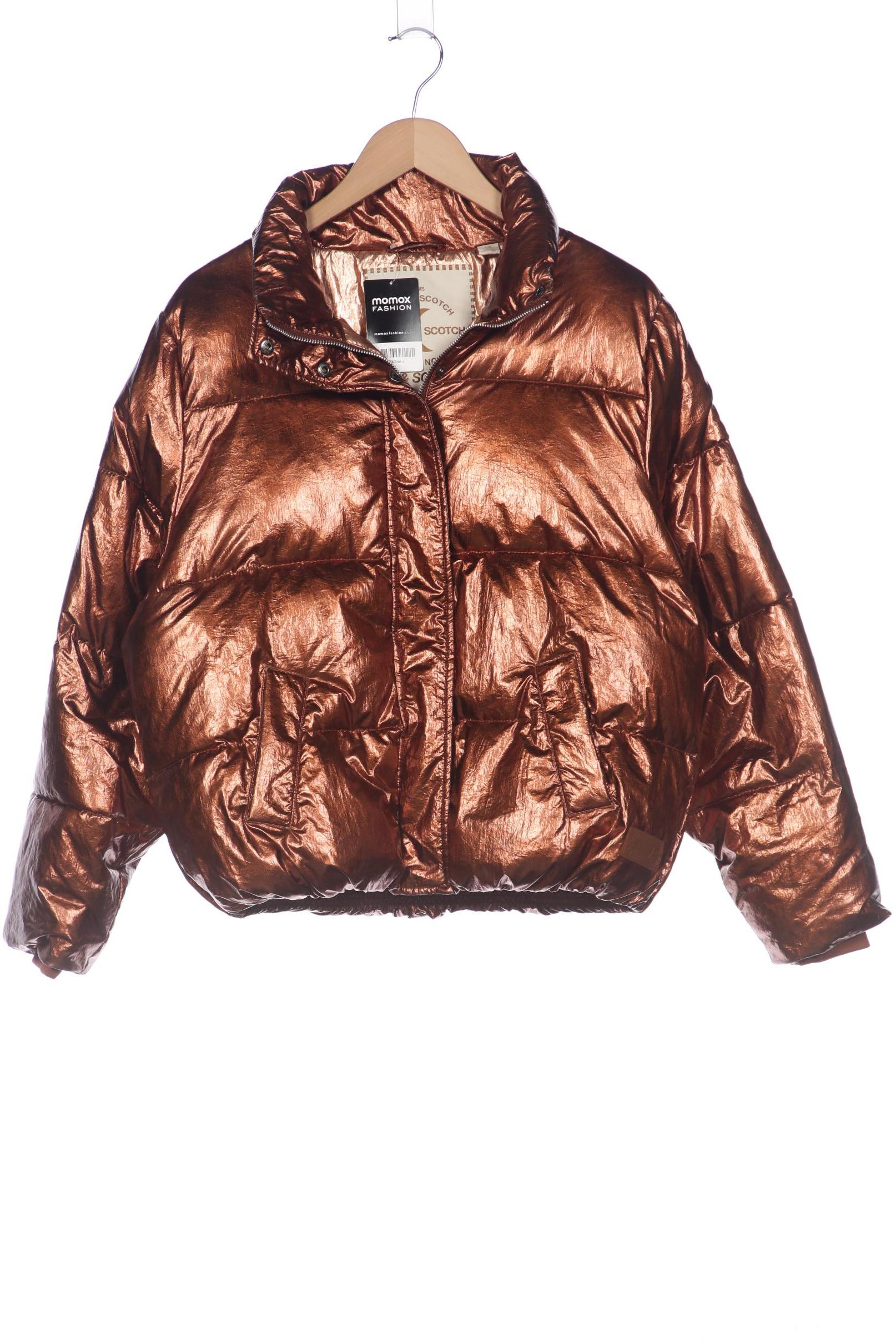 

Maison Scotch Damen Jacke, orange, Gr. 34