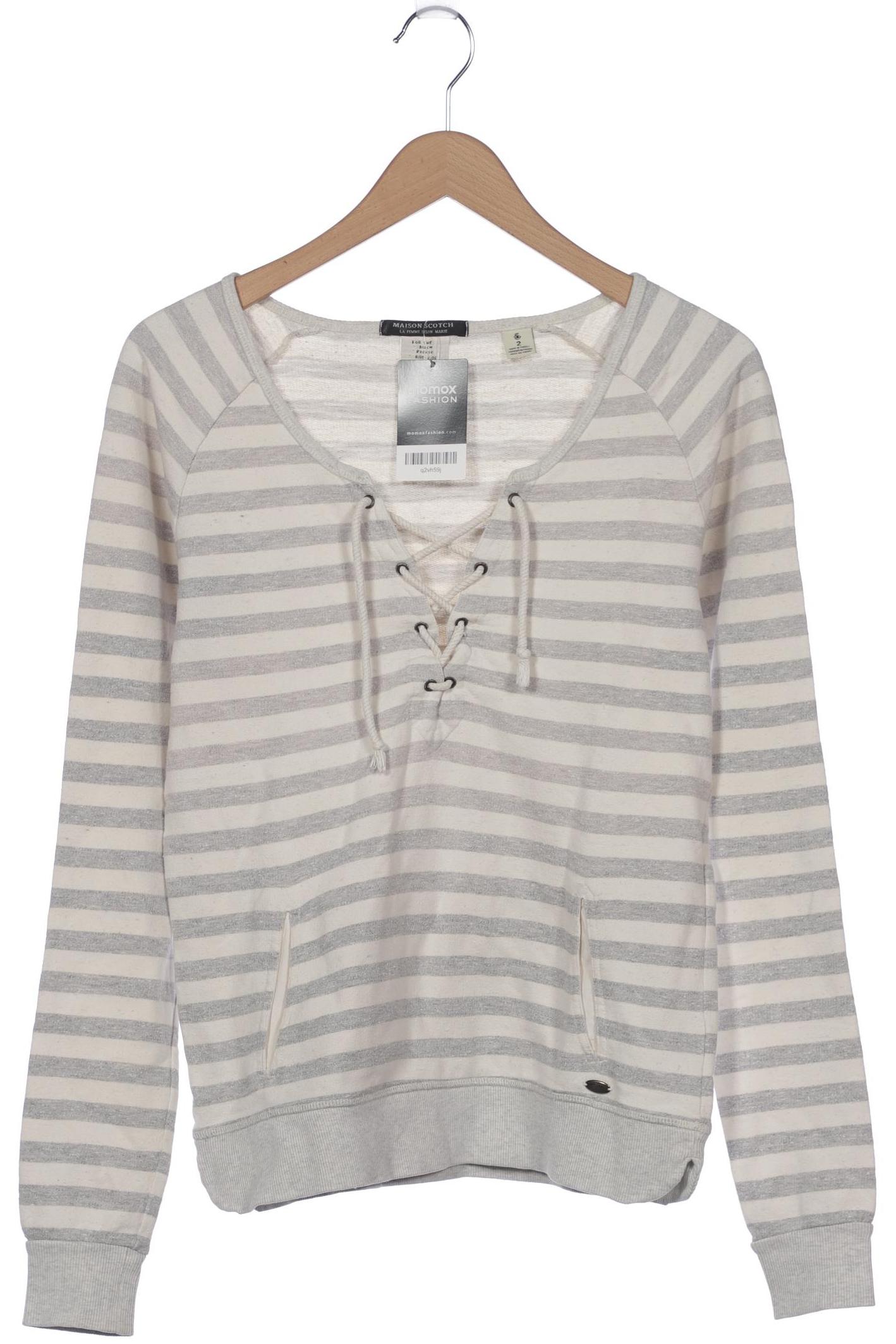 

Maison Scotch Damen Sweatshirt, cremeweiß, Gr. 38