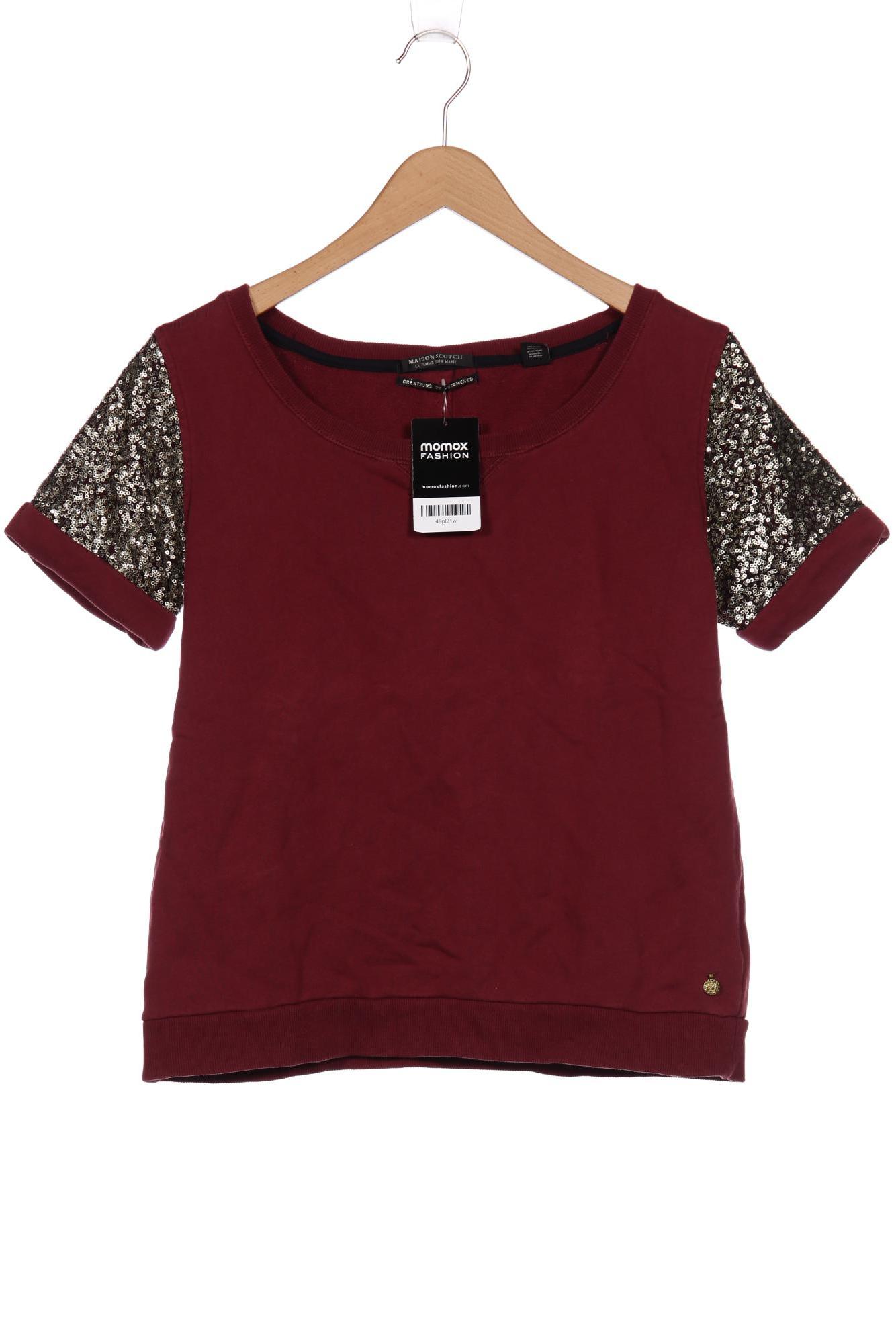 

Maison Scotch Damen Sweatshirt, bordeaux