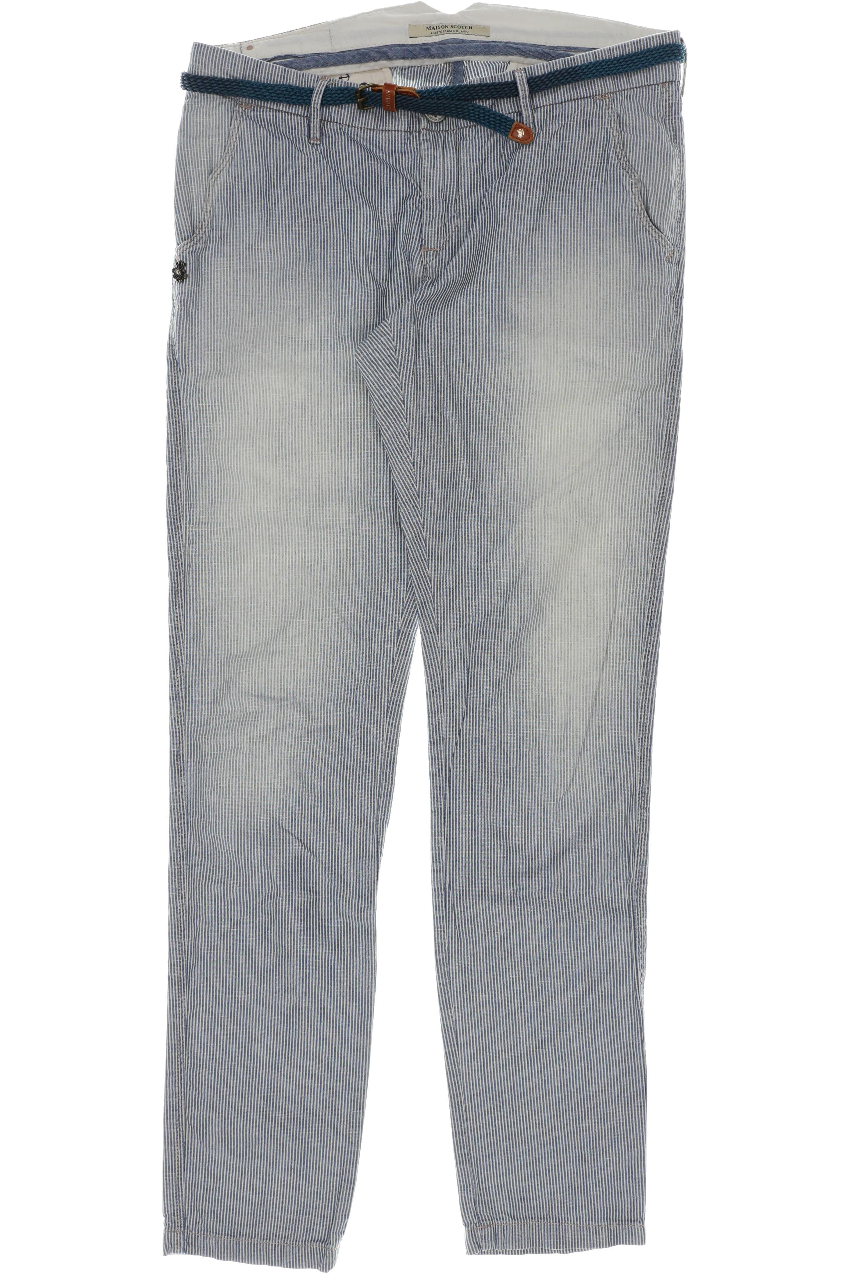 

Maison Scotch Damen Stoffhose, blau, Gr. 27