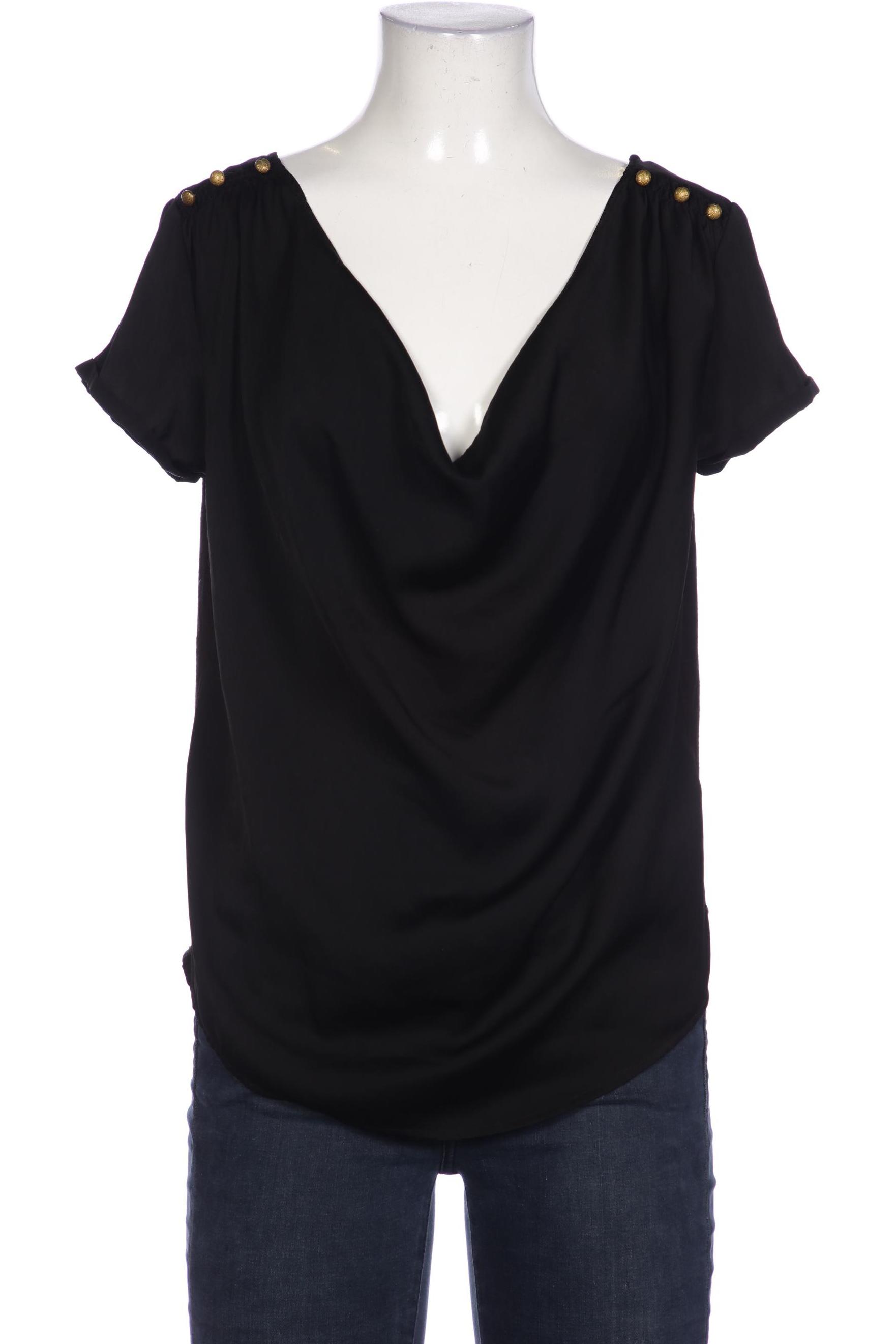 

Maison Scotch Damen Bluse, schwarz, Gr. 34