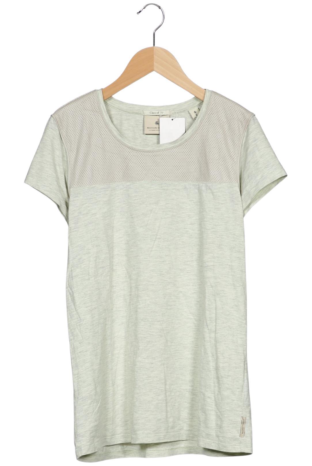 

Maison Scotch Damen T-Shirt, hellgrün, Gr. 38