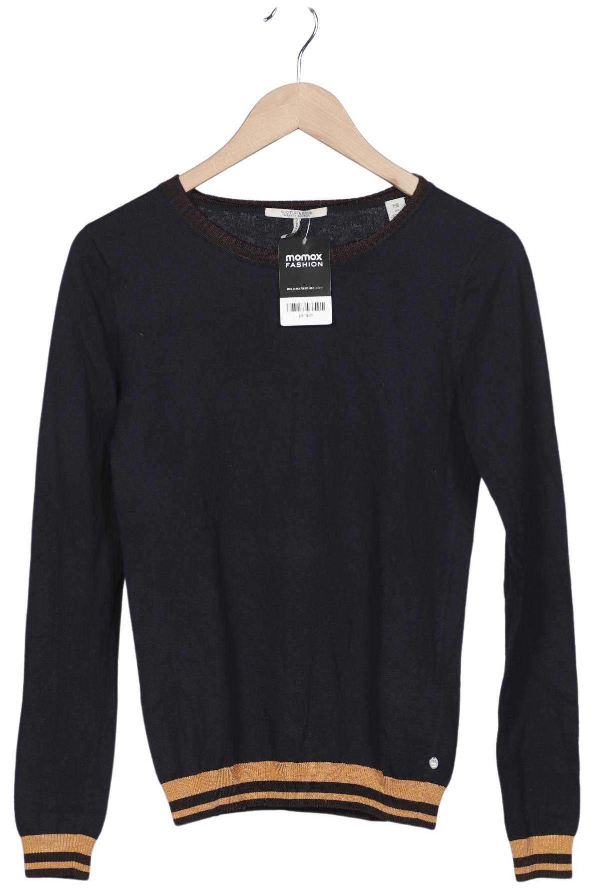 

Maison Scotch Damen Pullover, marineblau, Gr. 34