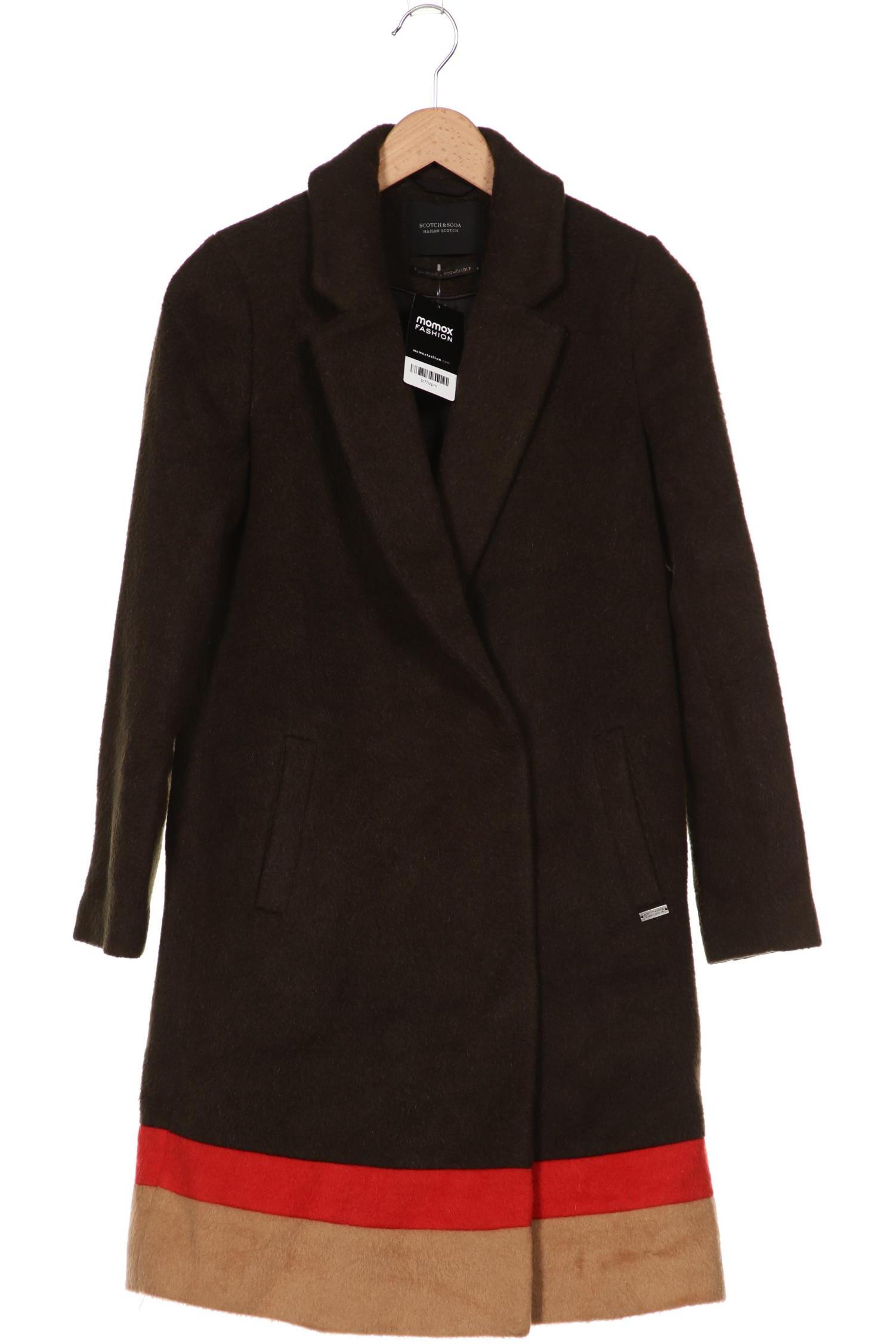 

Maison Scotch Damen Mantel, grün