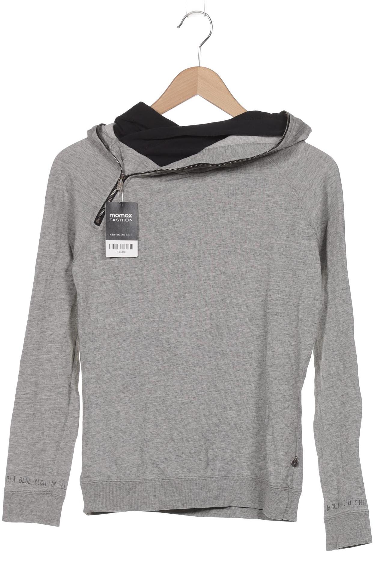 

Maison Scotch Damen Kapuzenpullover, grau, Gr. 36