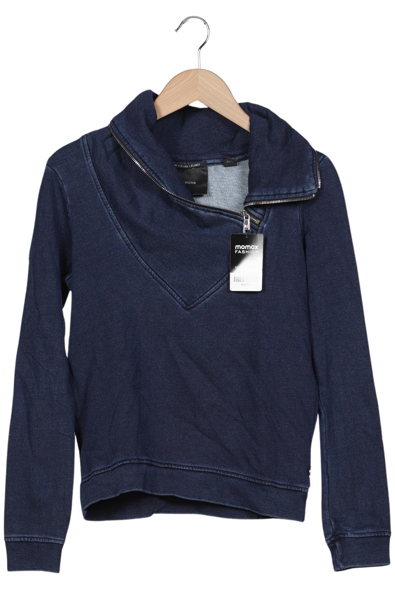 

Maison Scotch Damen Sweatshirt, marineblau, Gr. 36