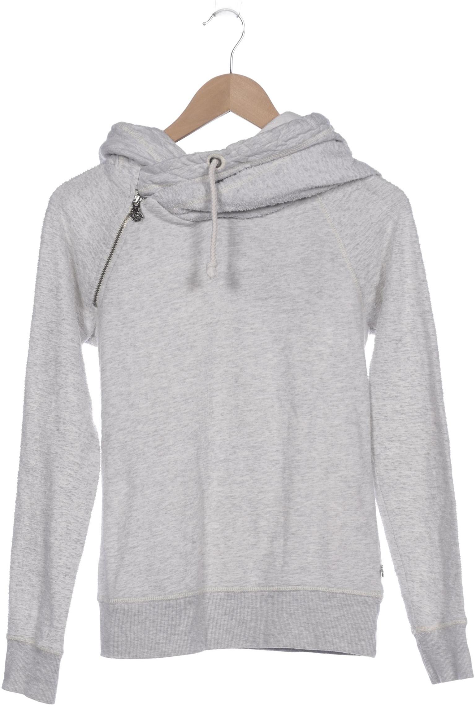 

Maison Scotch Damen Kapuzenpullover, grau, Gr. 34