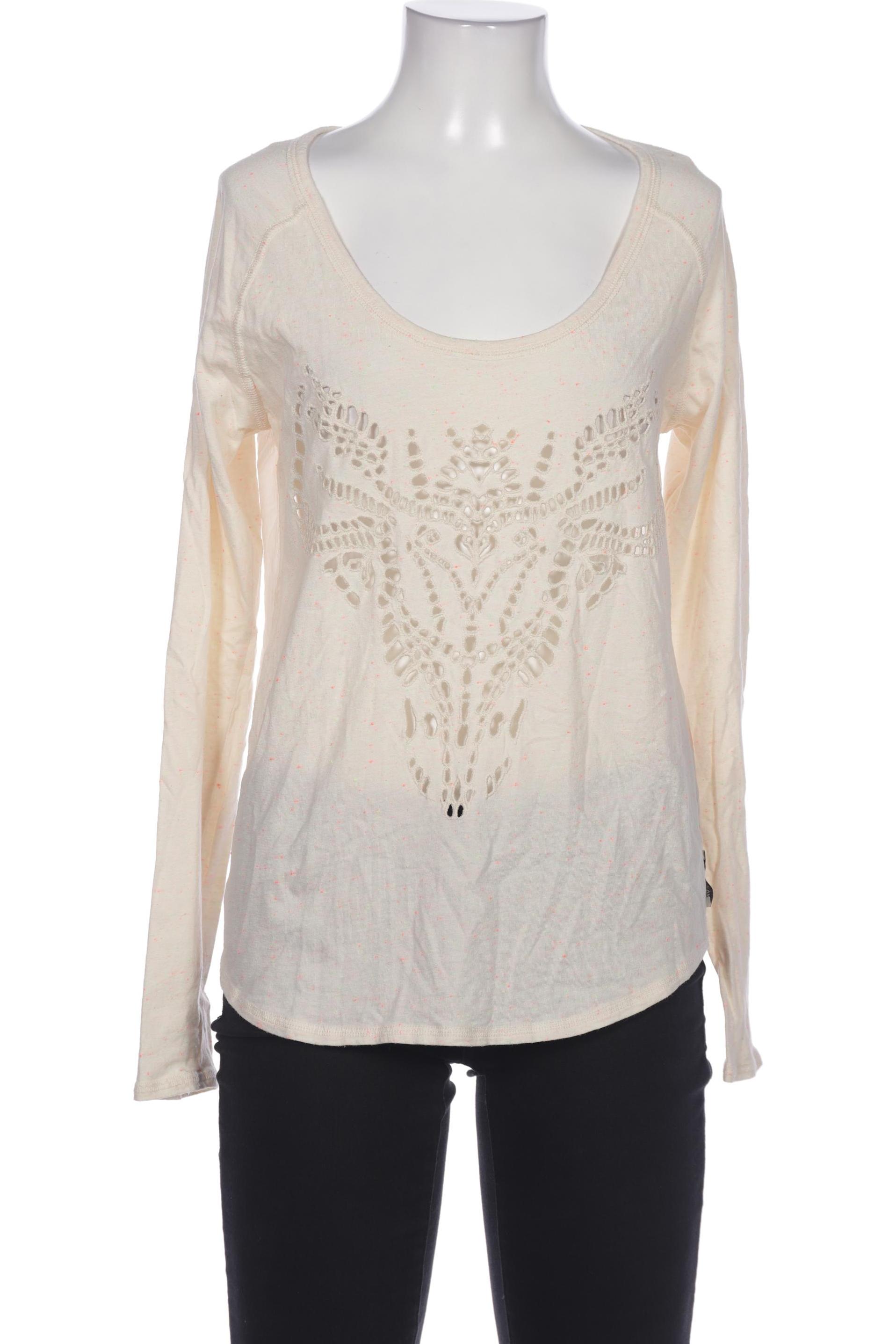 

Maison Scotch Damen Langarmshirt, beige, Gr. 36