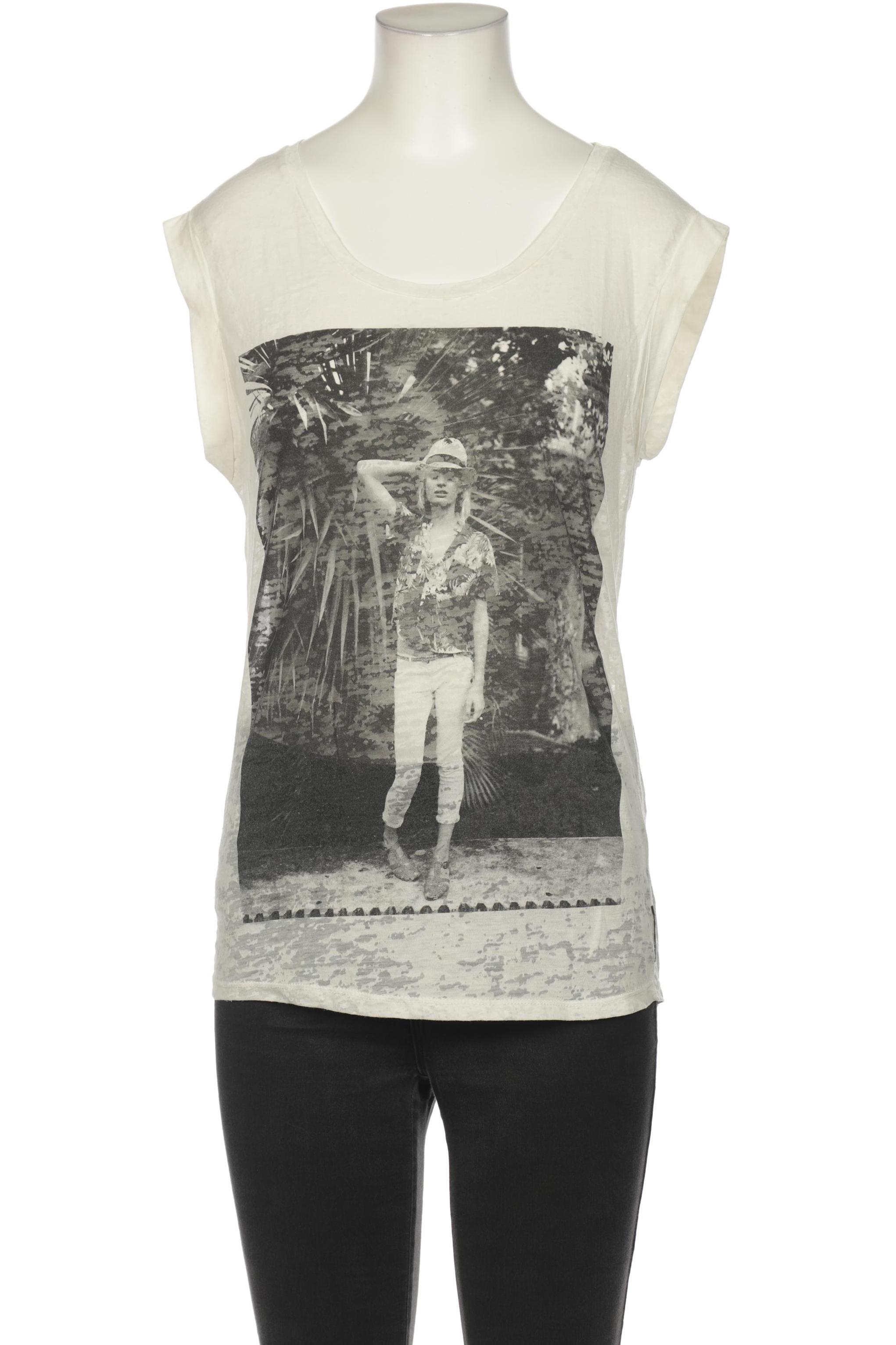 

Maison Scotch Damen T-Shirt, cremeweiß