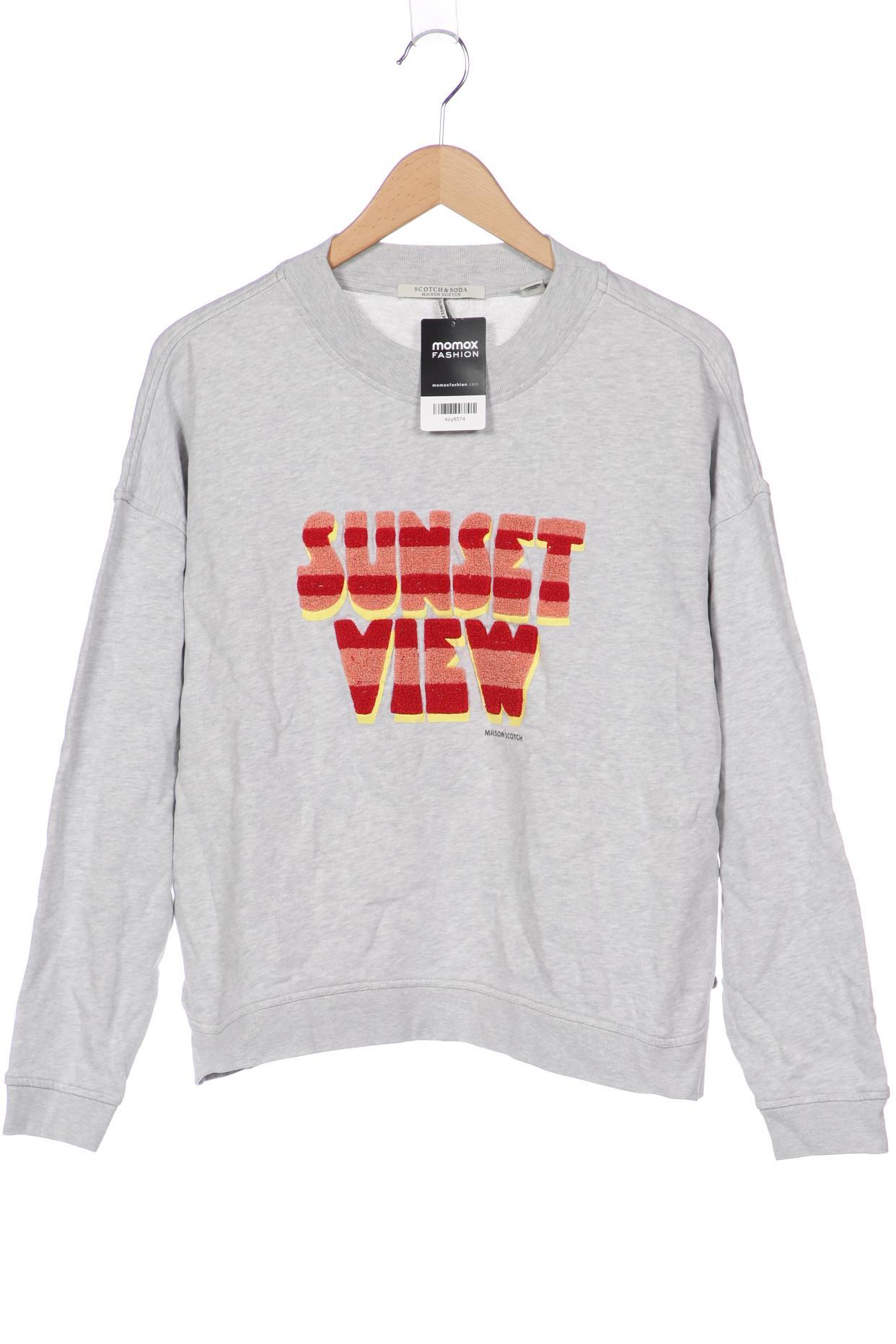 

Maison Scotch Damen Sweatshirt, grau