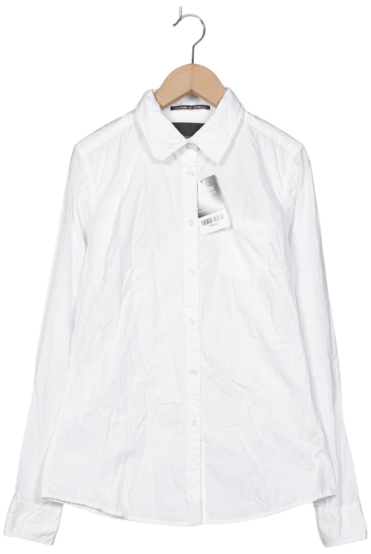 

Maison Scotch Damen Bluse, weiß, Gr. 38