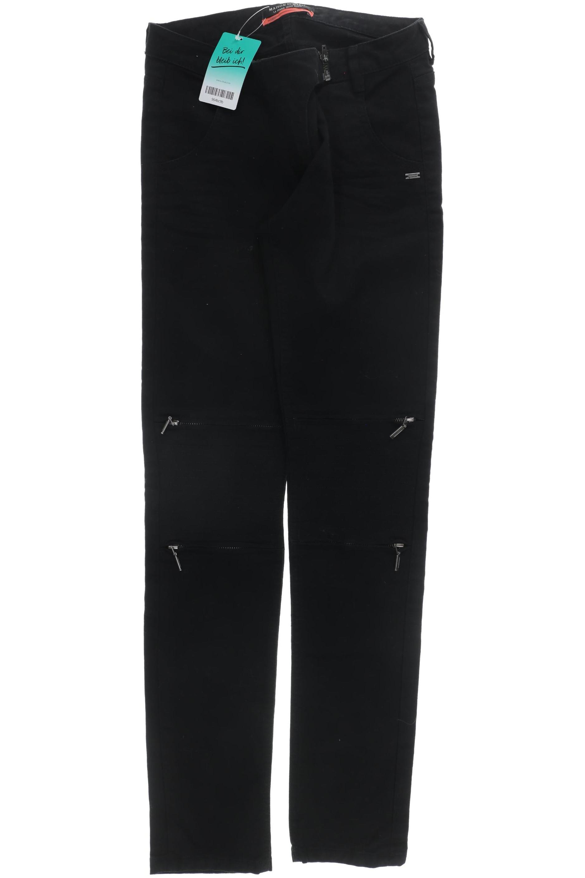 

Maison Scotch Damen Jeans, schwarz, Gr. 25