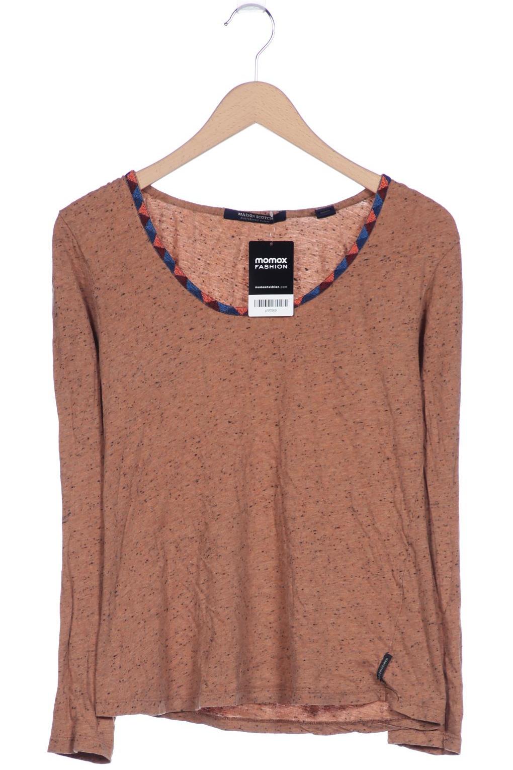 

Maison Scotch Damen Langarmshirt, braun