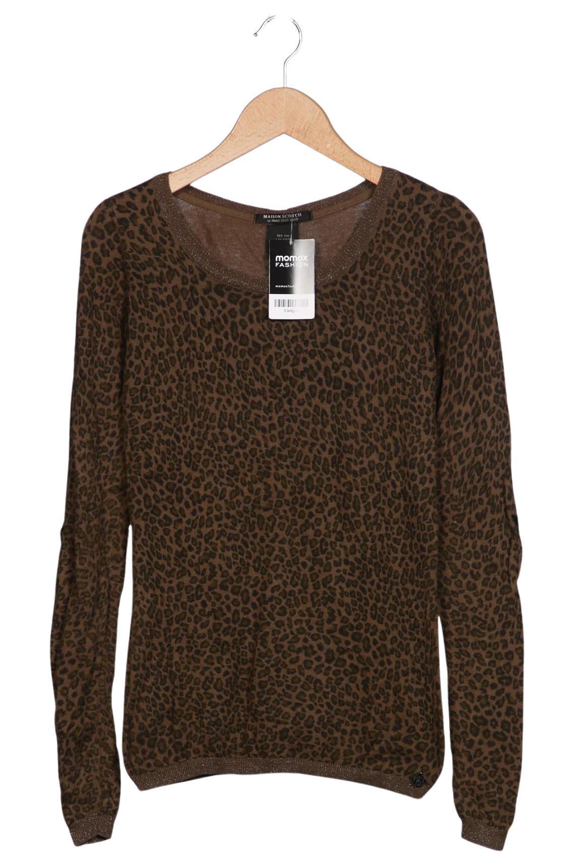 

Maison Scotch Damen Pullover, braun, Gr. 32