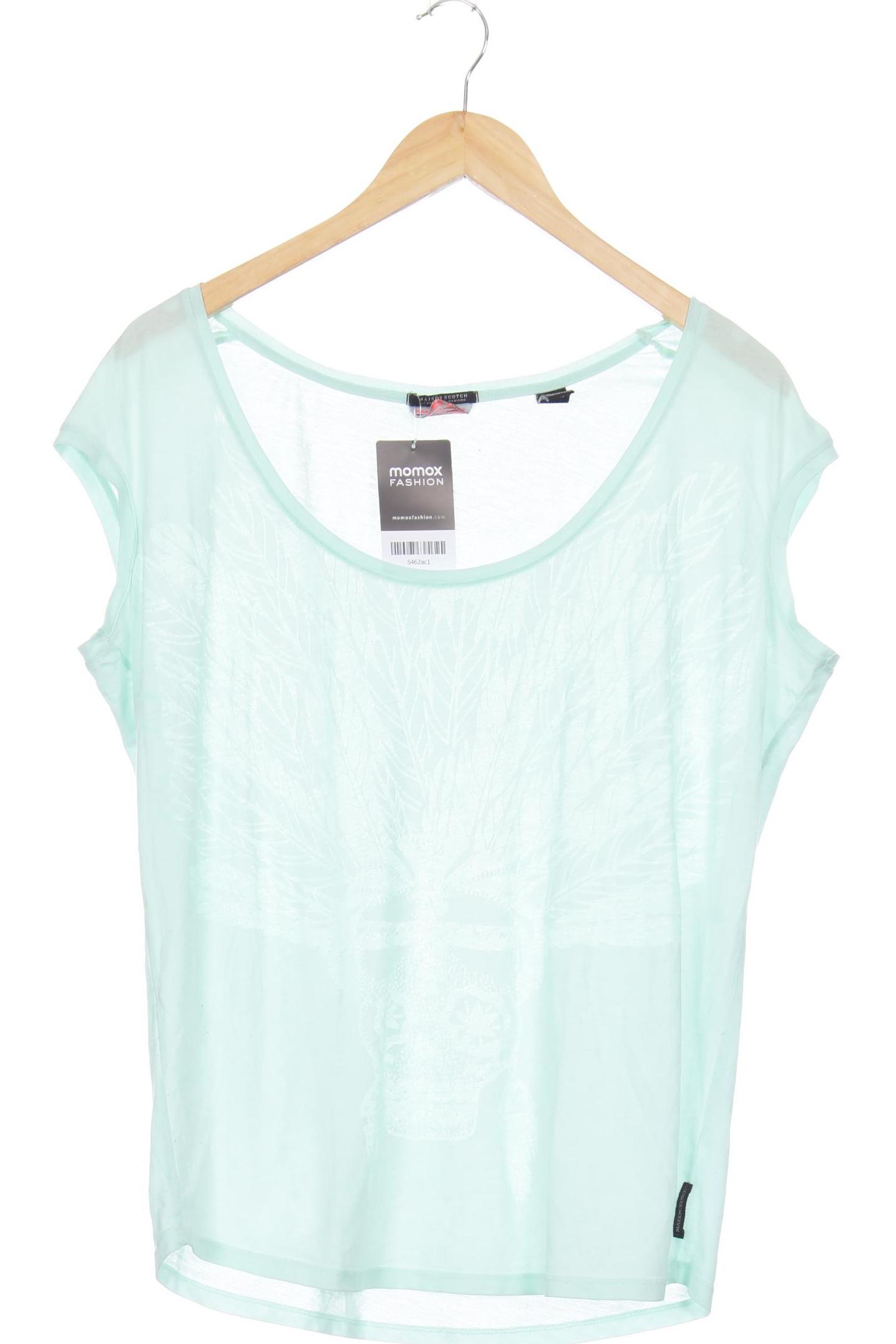 

Maison Scotch Damen T-Shirt, grün, Gr. 36