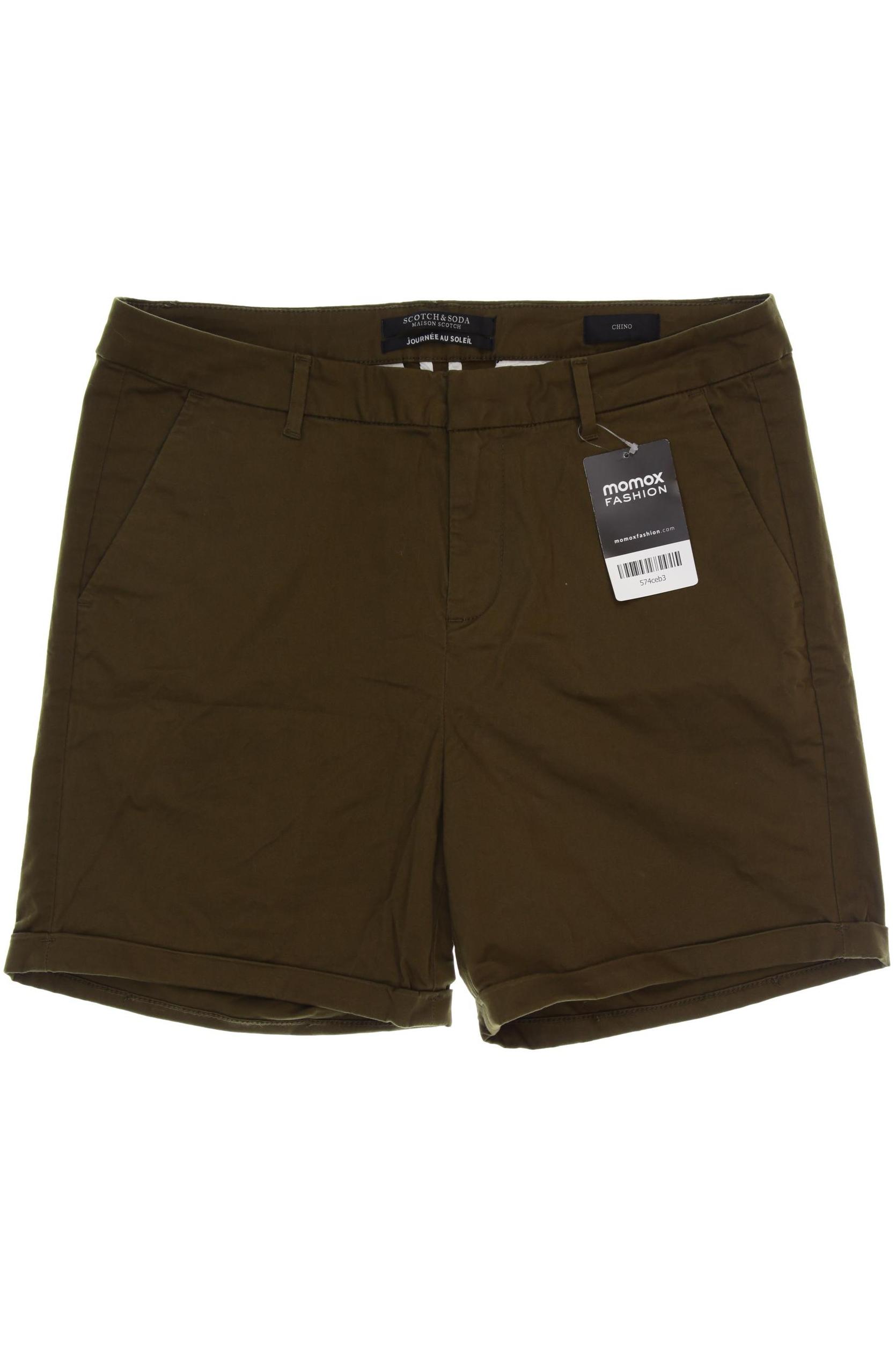 

Maison Scotch Damen Shorts, grün, Gr. 27