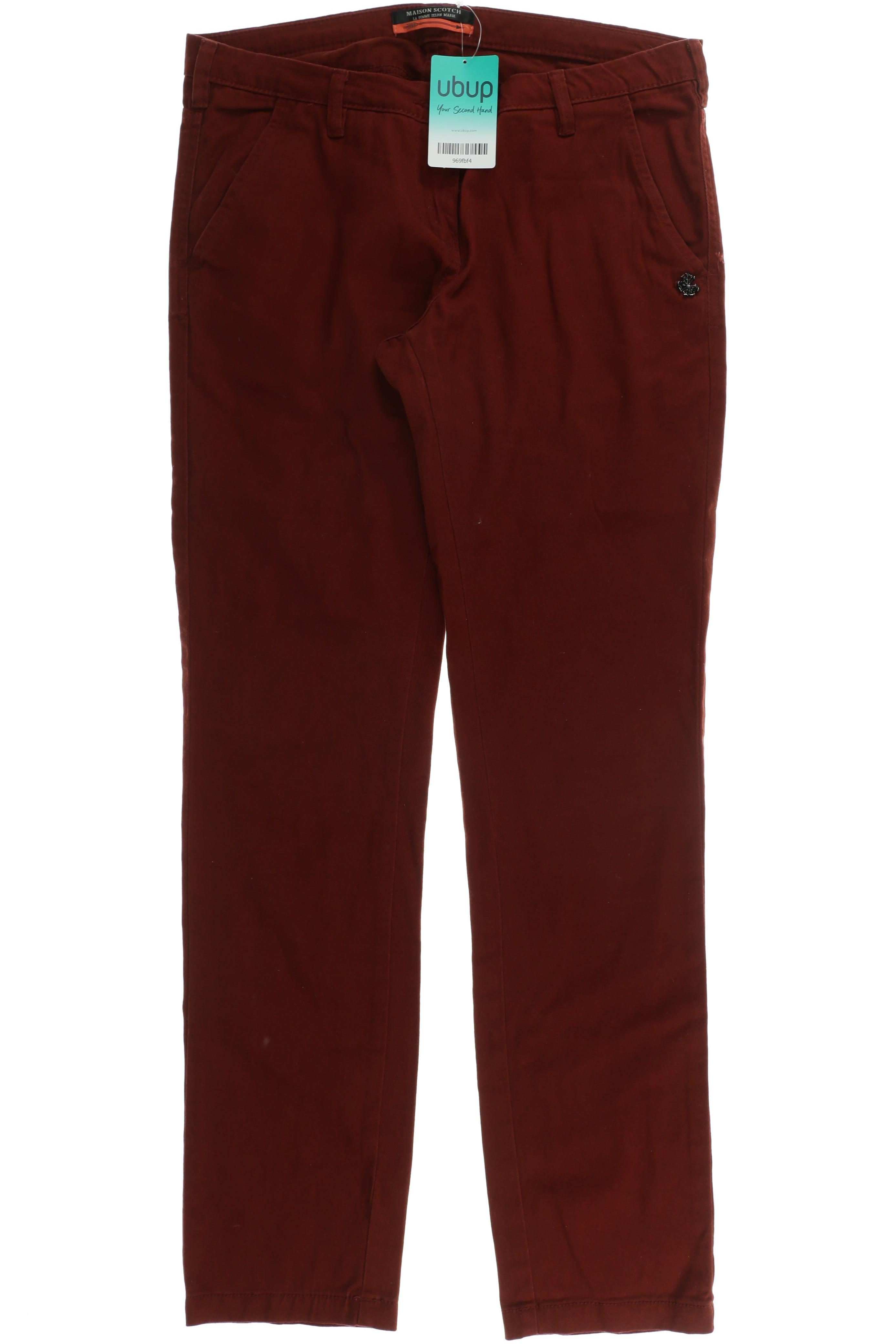 

Maison Scotch Damen Stoffhose, rot, Gr. 29