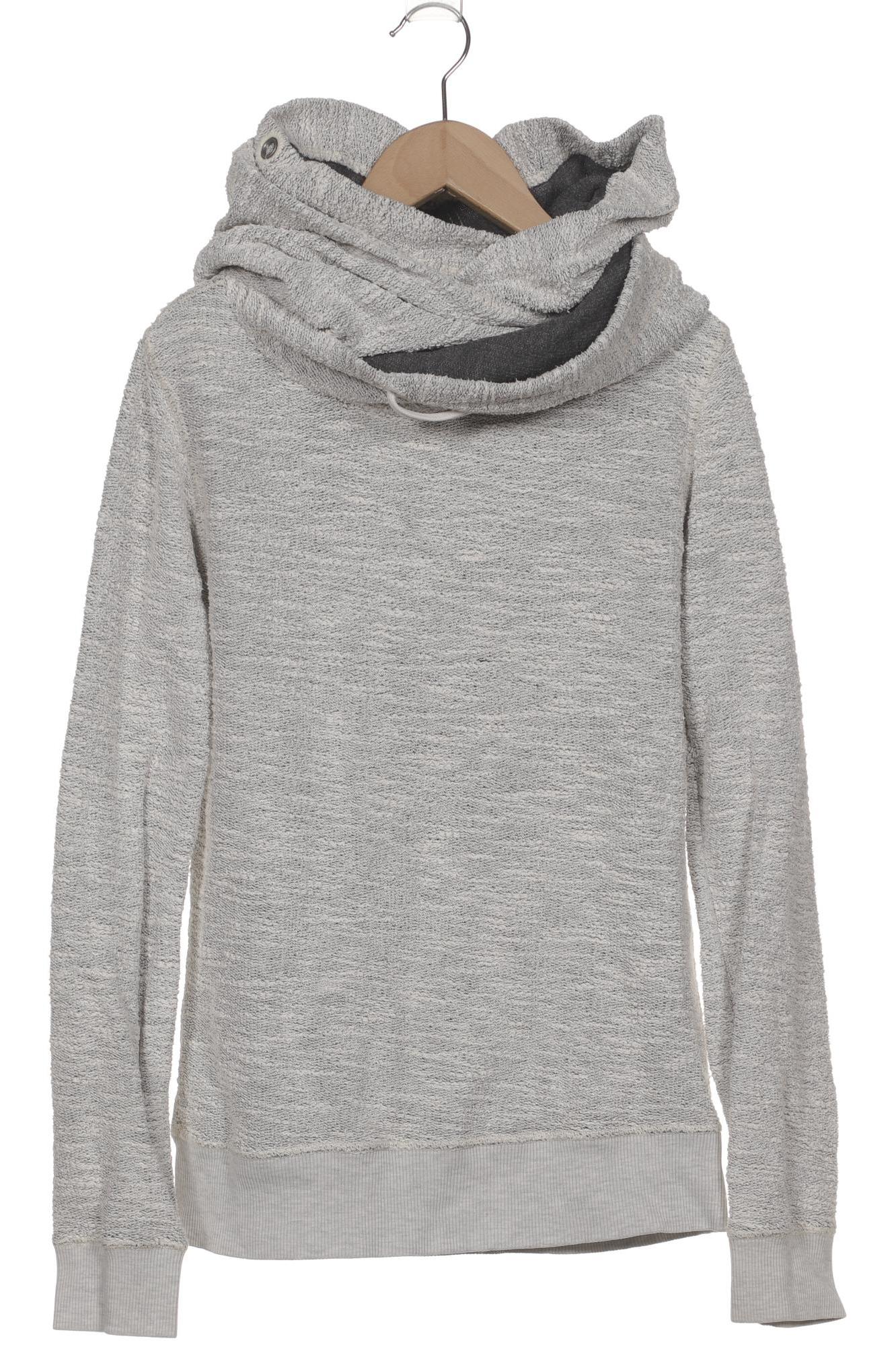

Maison Scotch Damen Kapuzenpullover, grau, Gr. 38
