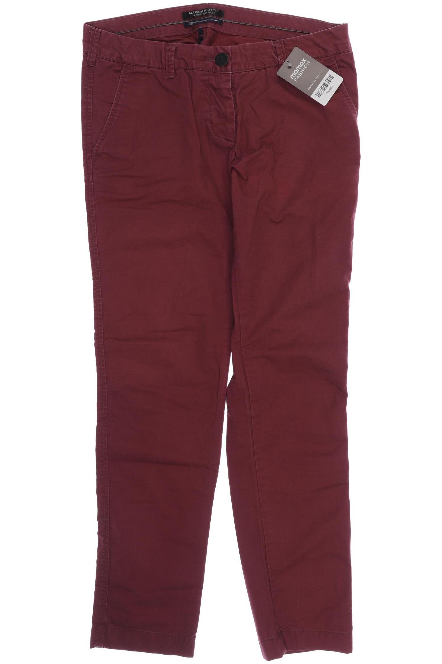 

Maison Scotch Damen Stoffhose, rot