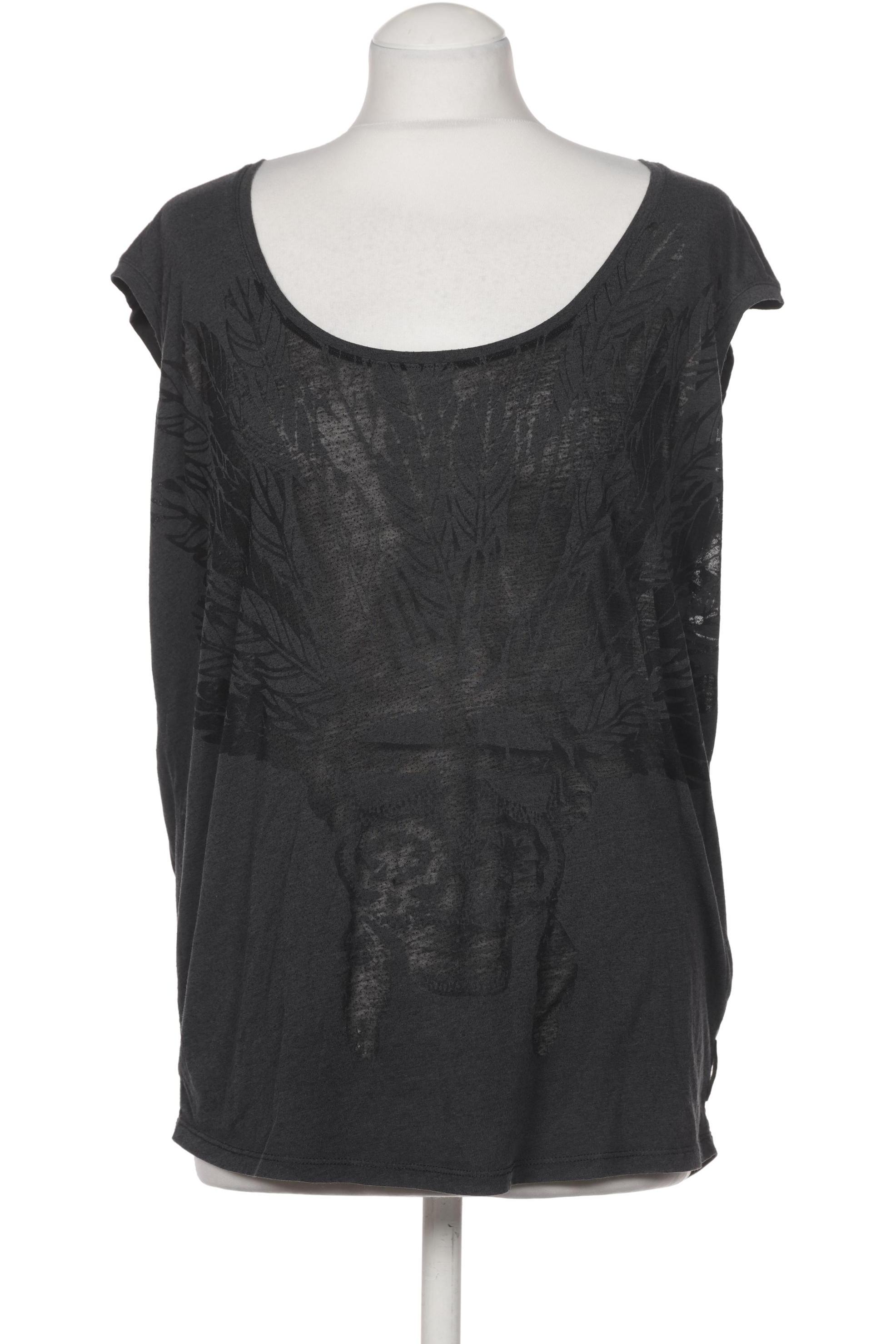 

Maison Scotch Damen T-Shirt, grau, Gr. 38