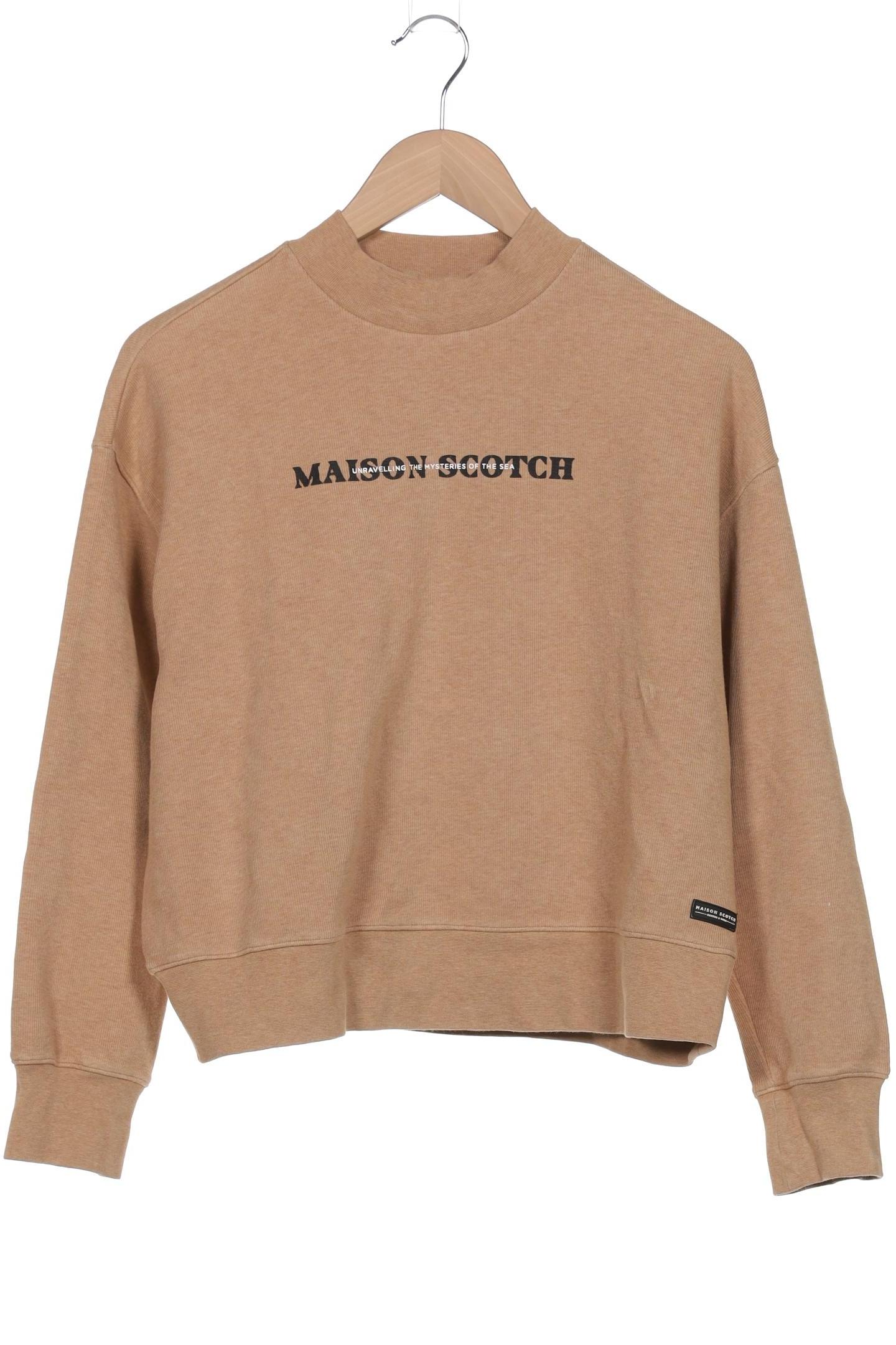 

Maison Scotch Damen Sweatshirt, beige, Gr. 36