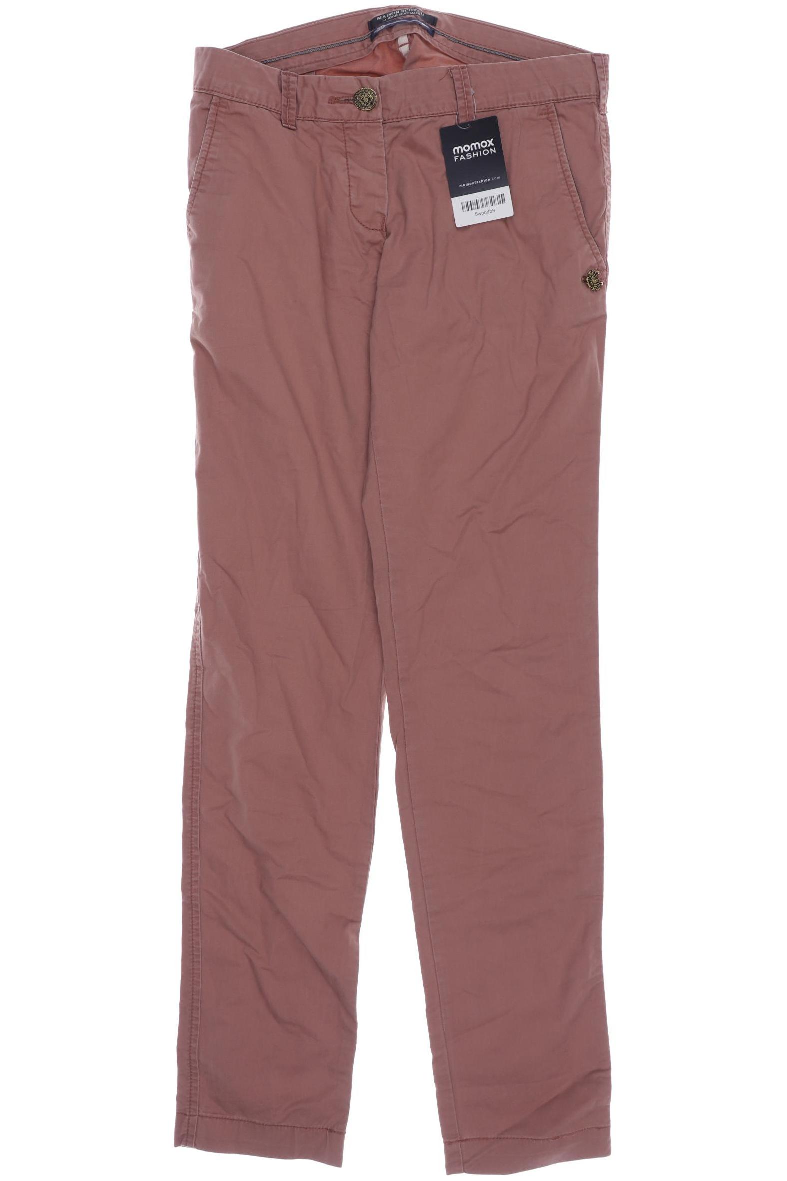 

Maison Scotch Damen Stoffhose, braun, Gr. 26