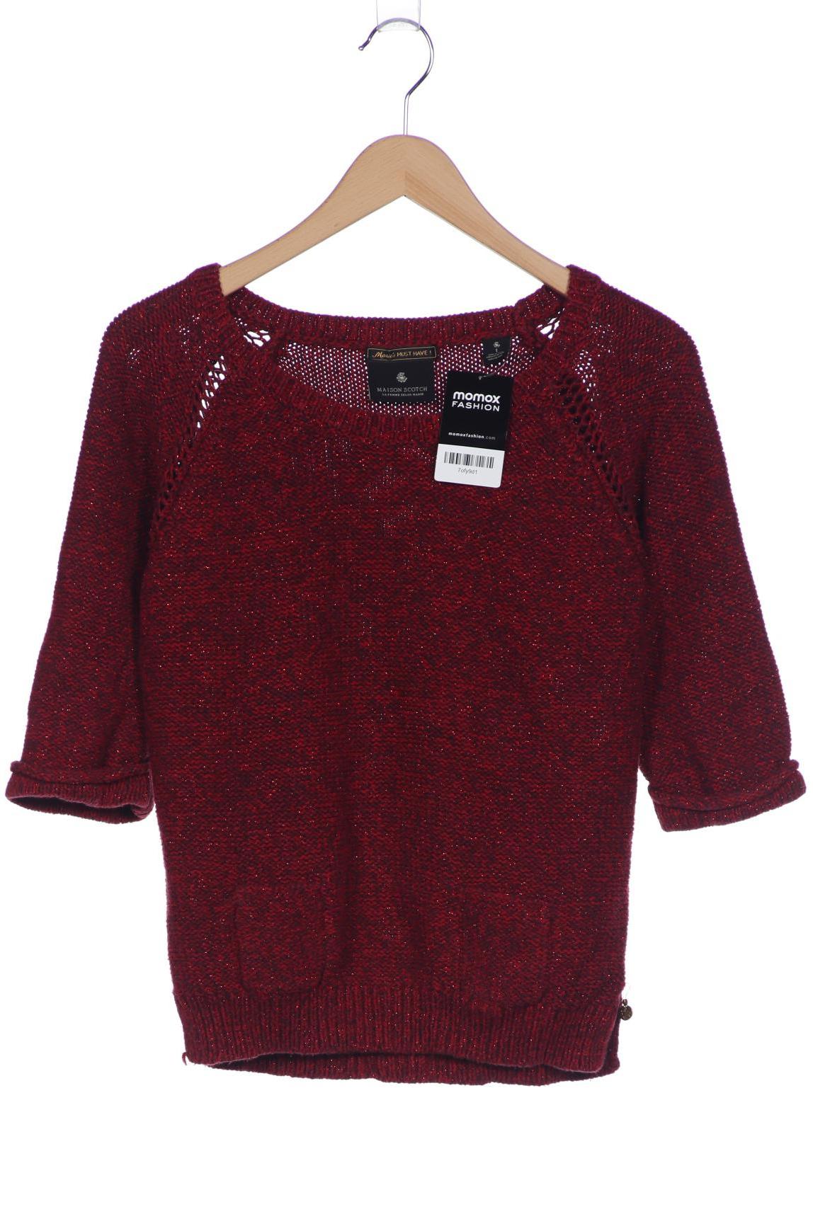 

Maison Scotch Damen Pullover, rot, Gr. 36