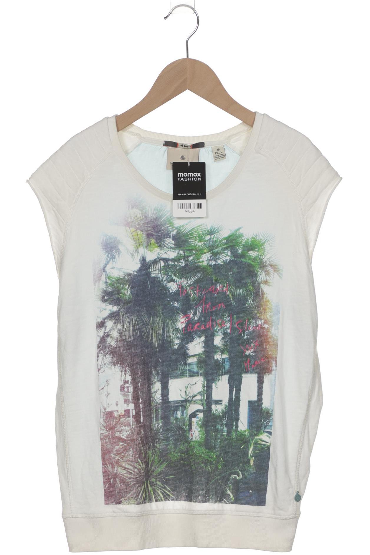 

Maison Scotch Damen T-Shirt, cremeweiß, Gr. 44