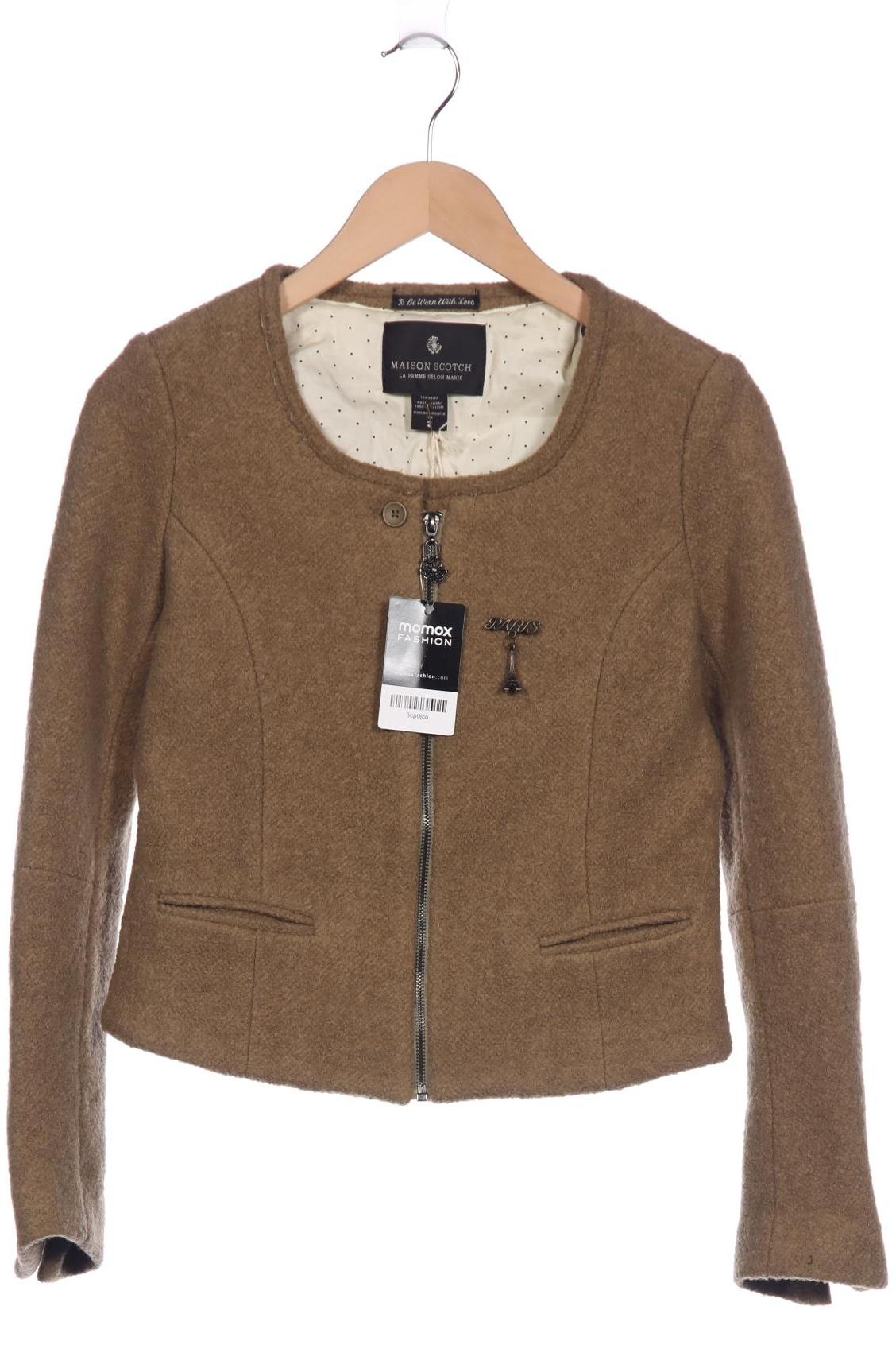 

Maison Scotch Damen Jacke, braun, Gr. 38