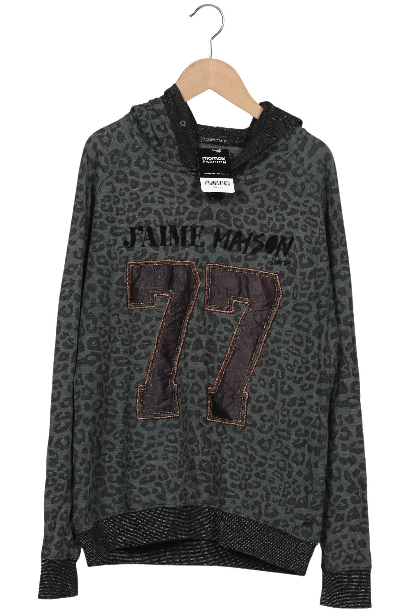 

Maison Scotch Damen Kapuzenpullover, türkis, Gr. 40