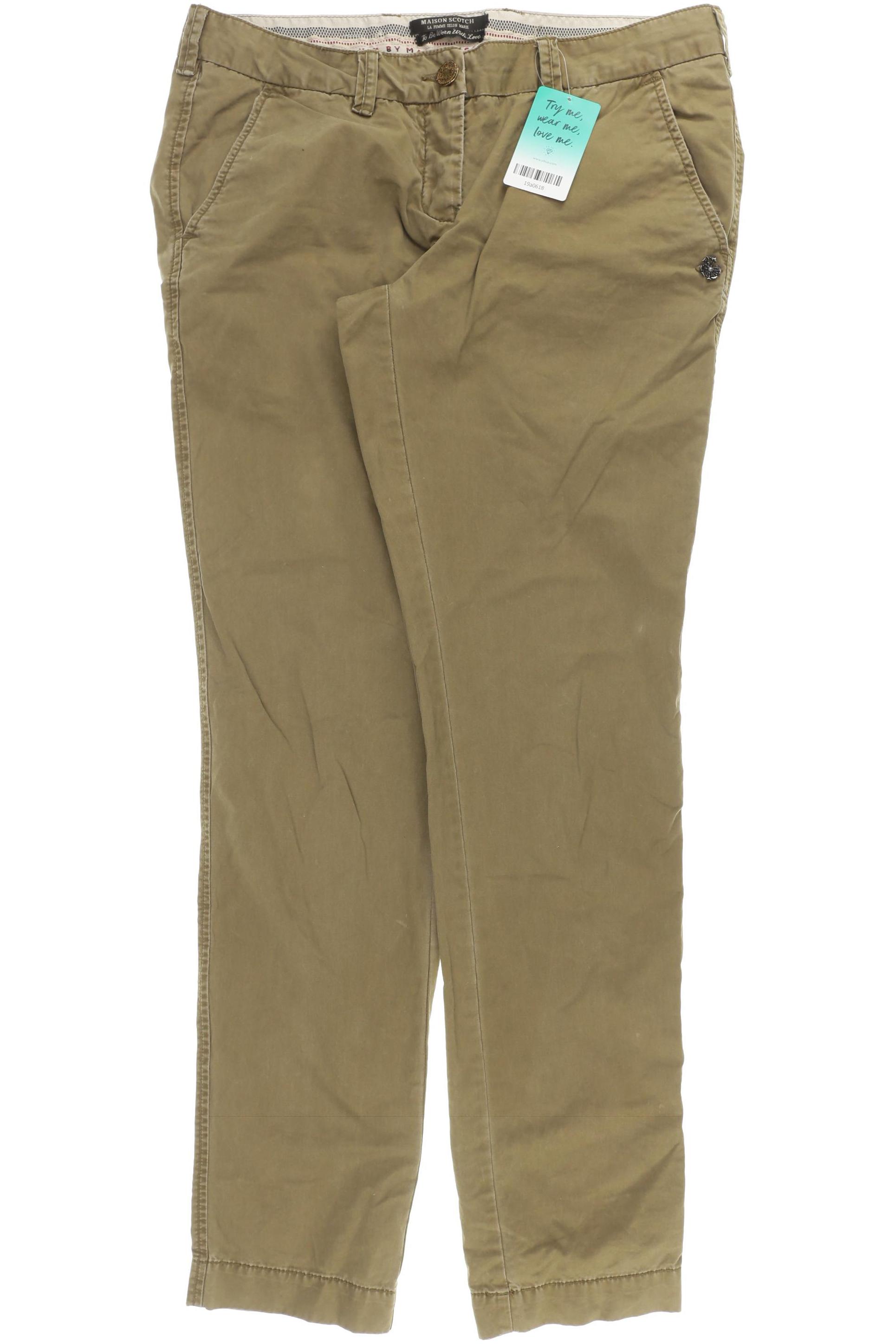 

Maison Scotch Damen Stoffhose, grün, Gr. 30