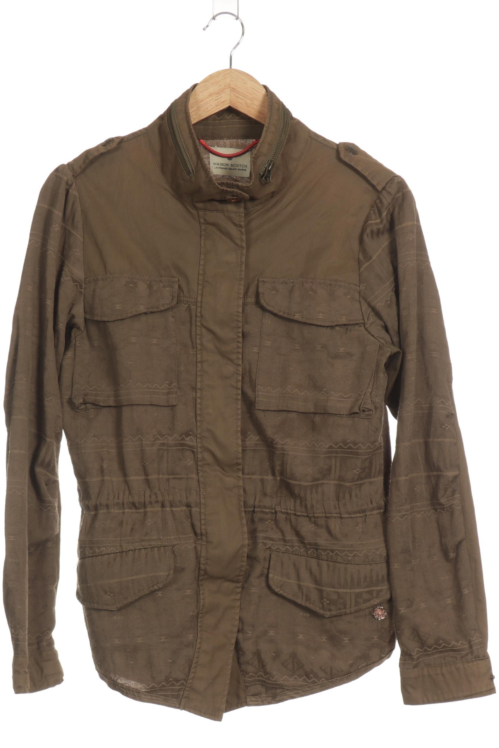 

Maison Scotch Damen Jacke, grün, Gr. 38