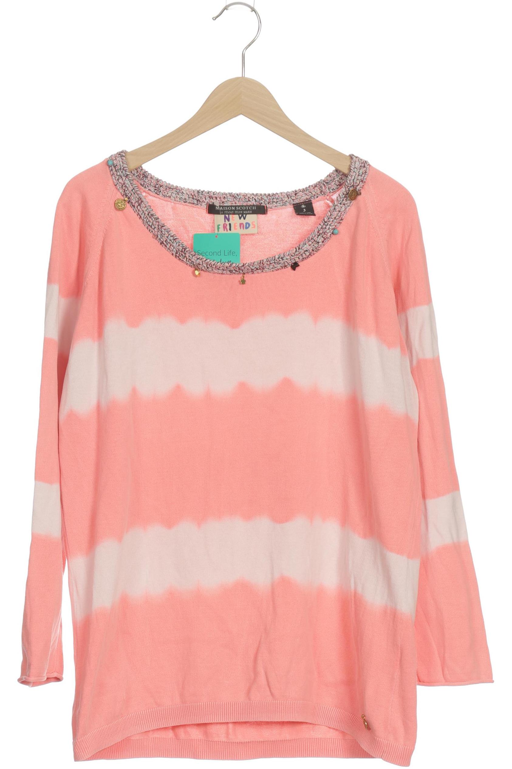 

Maison Scotch Damen Pullover, pink, Gr. 40
