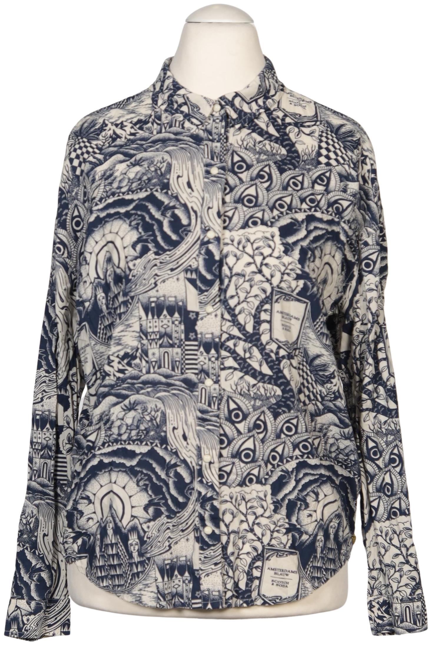 

Maison Scotch Damen Bluse, mehrfarbig, Gr. 36