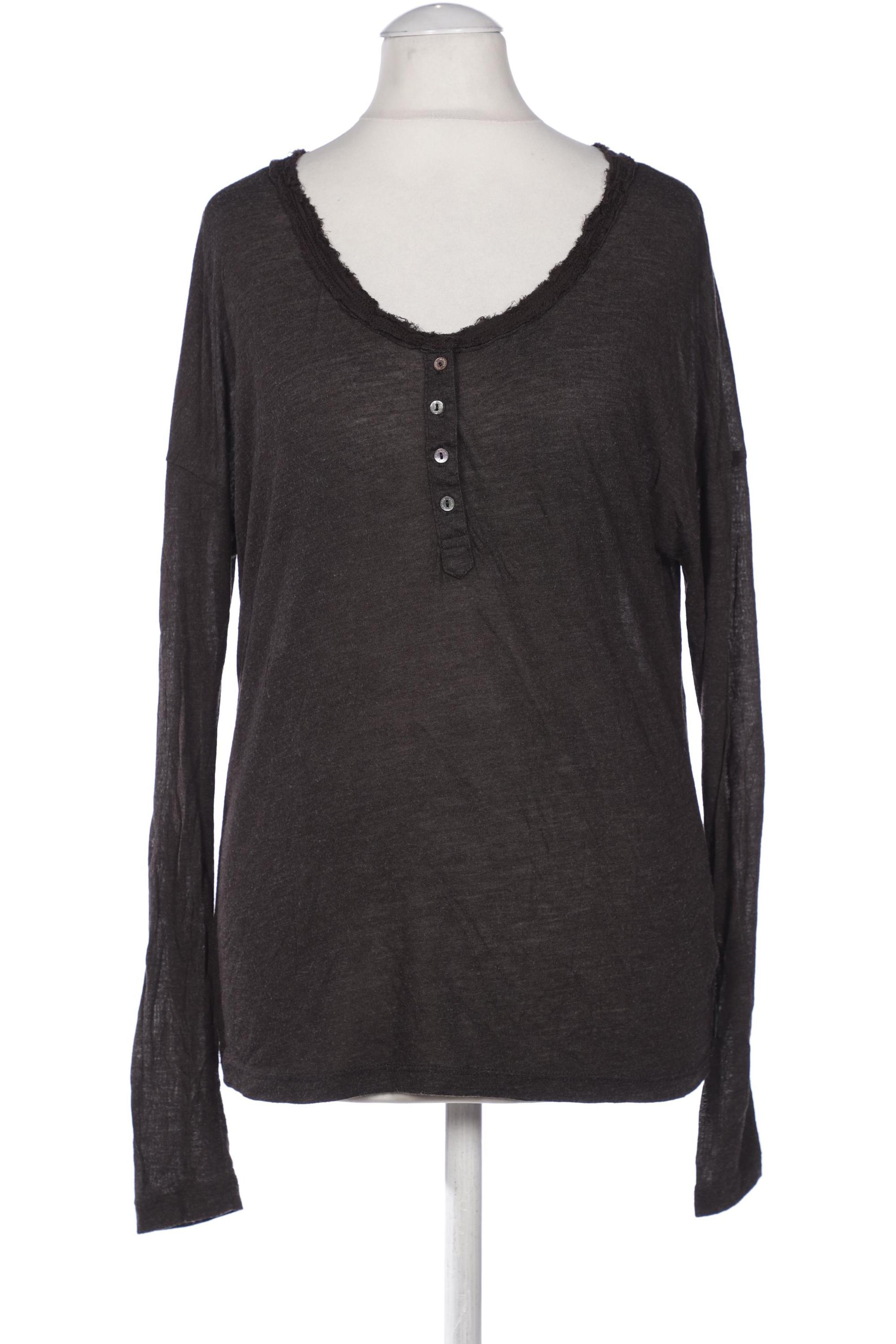 

Maison Scotch Damen Langarmshirt, grau, Gr. 36