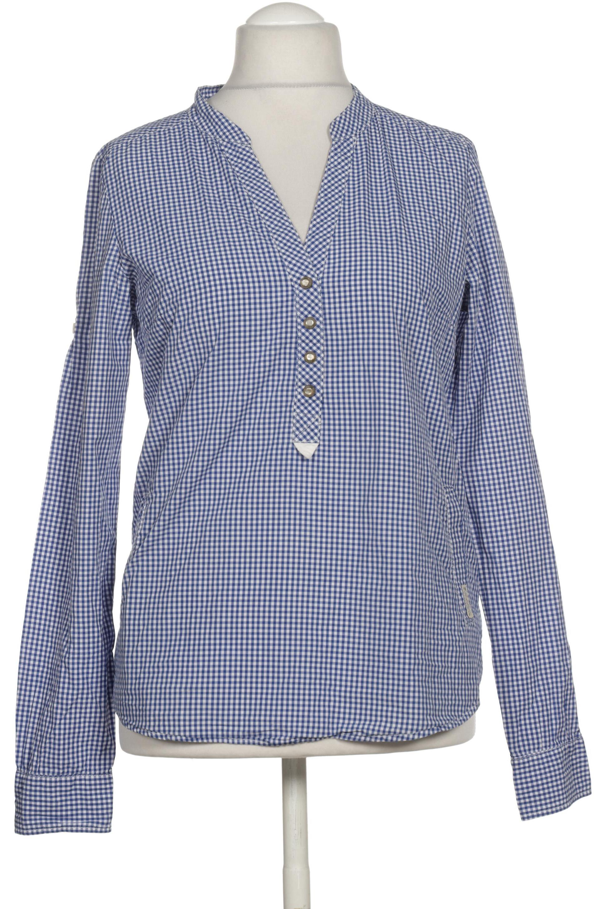 

Maison Scotch Damen Bluse, blau, Gr. 40