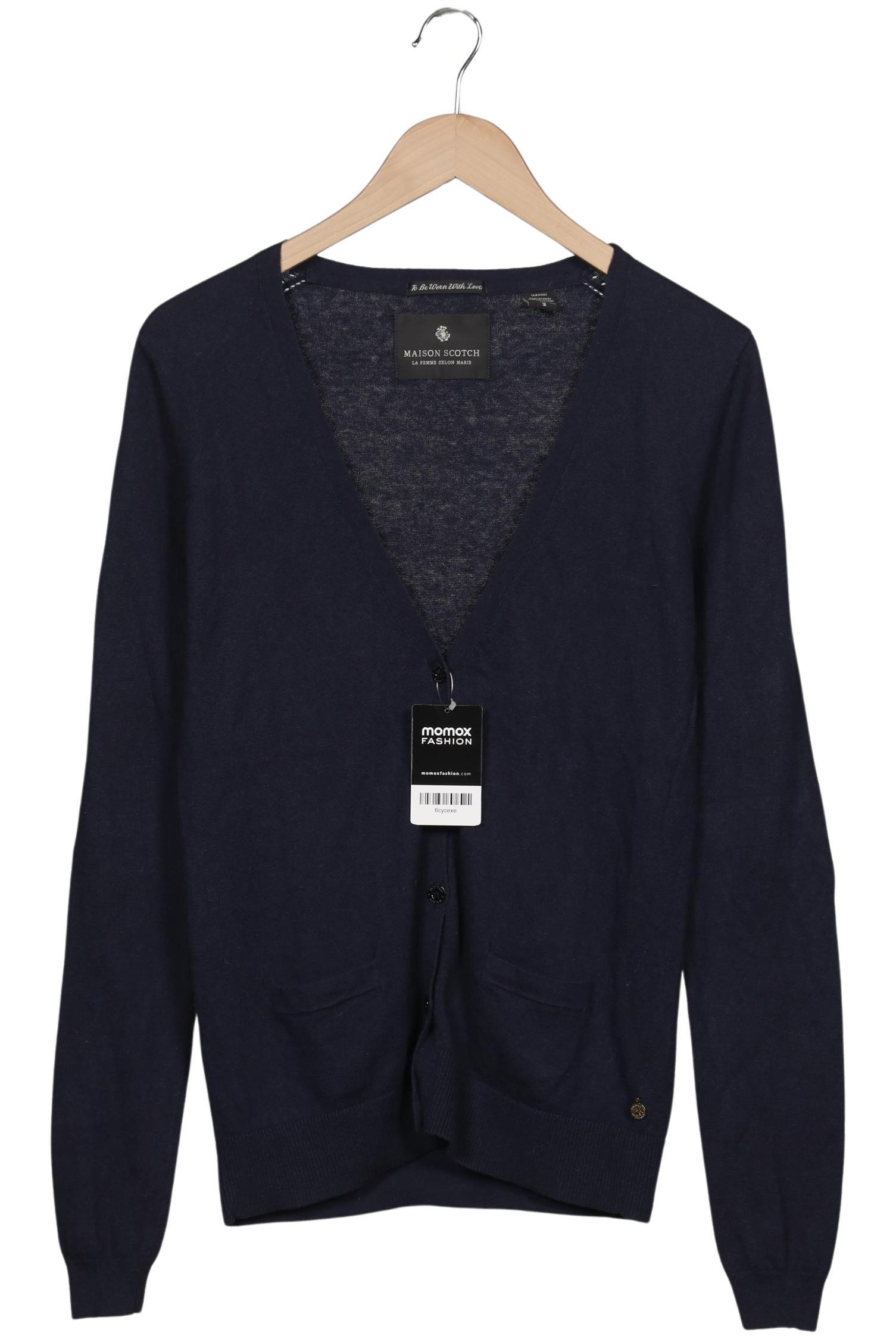 

Maison Scotch Damen Strickjacke, marineblau, Gr. 38
