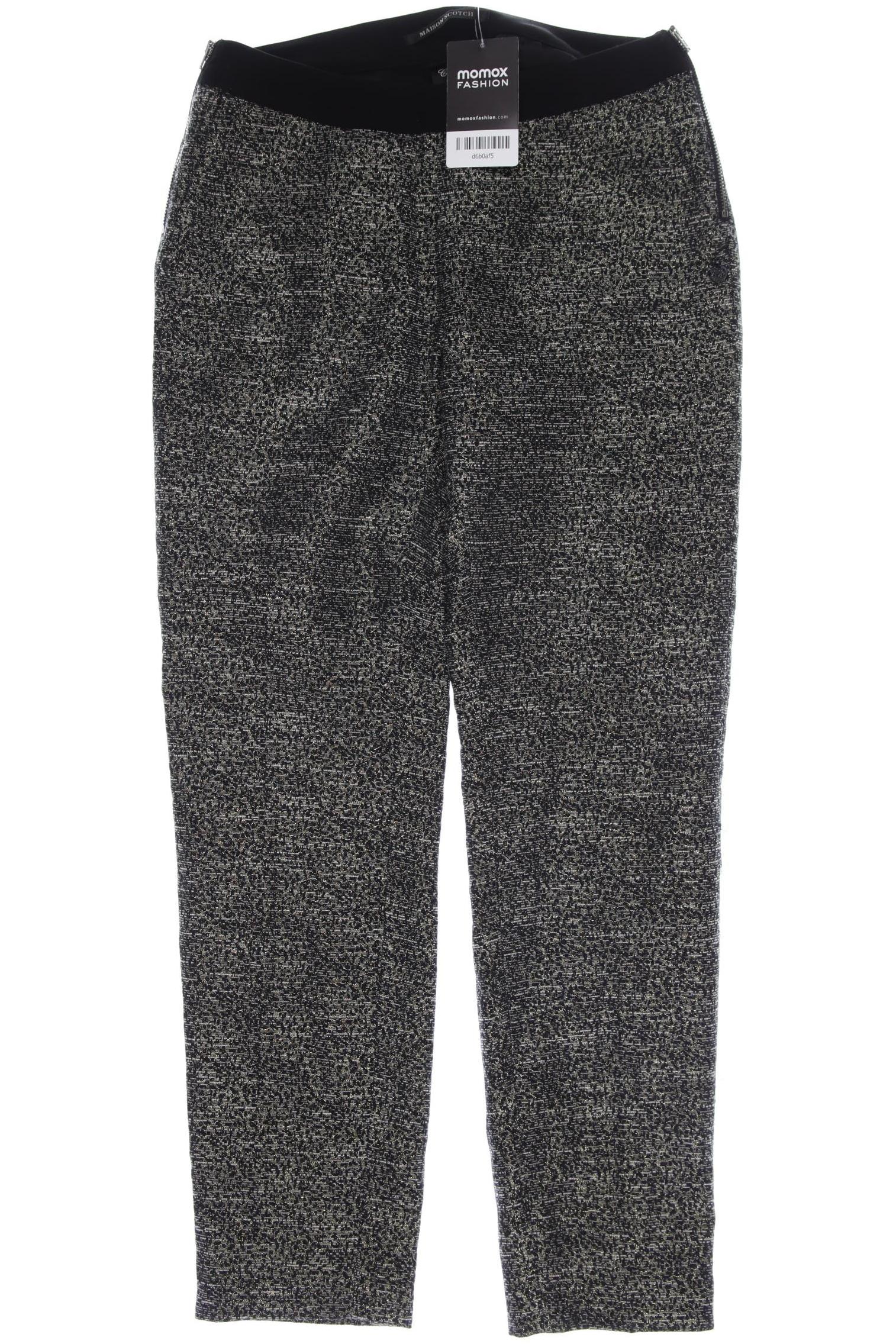 

Maison Scotch Damen Stoffhose, schwarz, Gr. 34