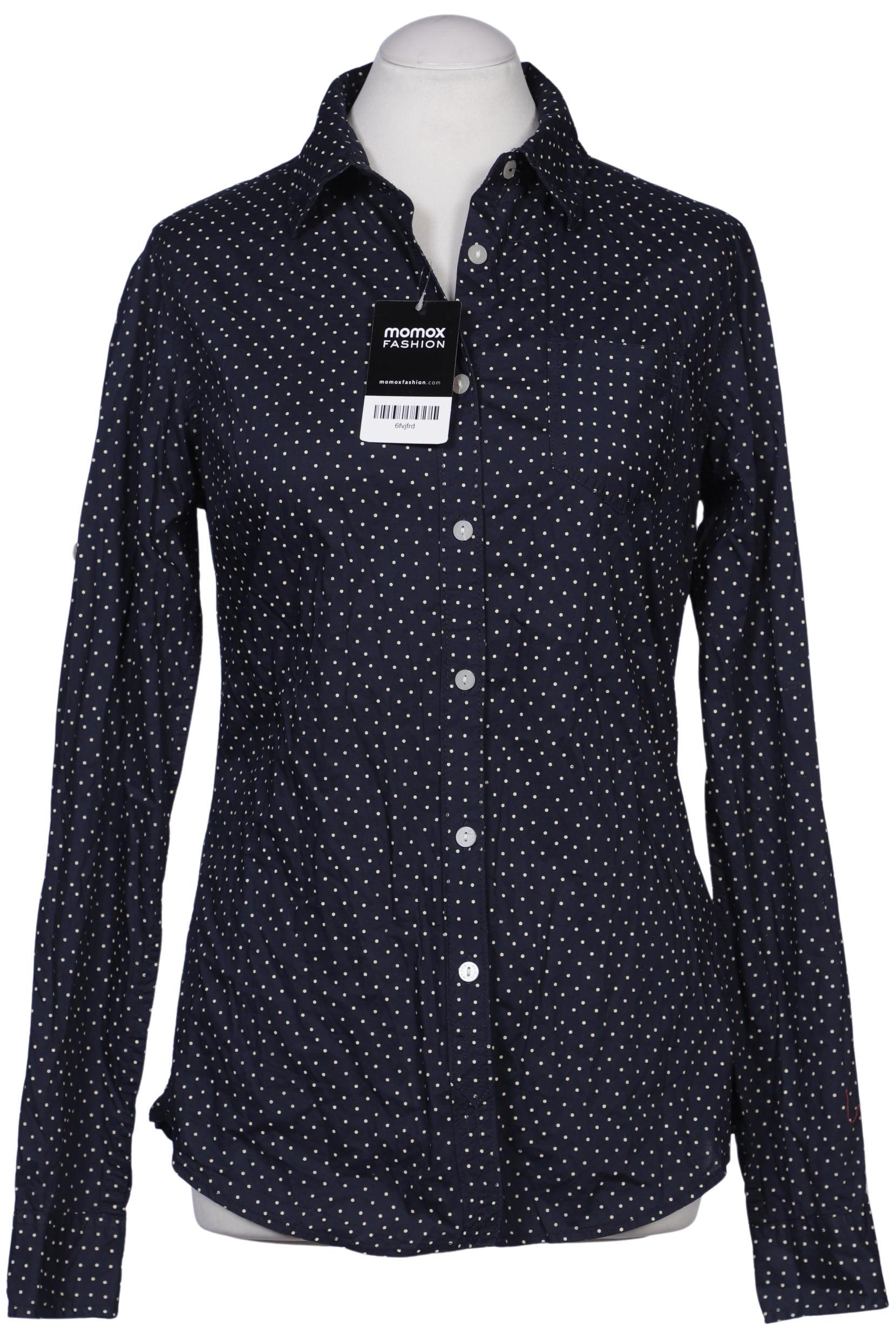 

Maison Scotch Damen Bluse, marineblau, Gr. 38