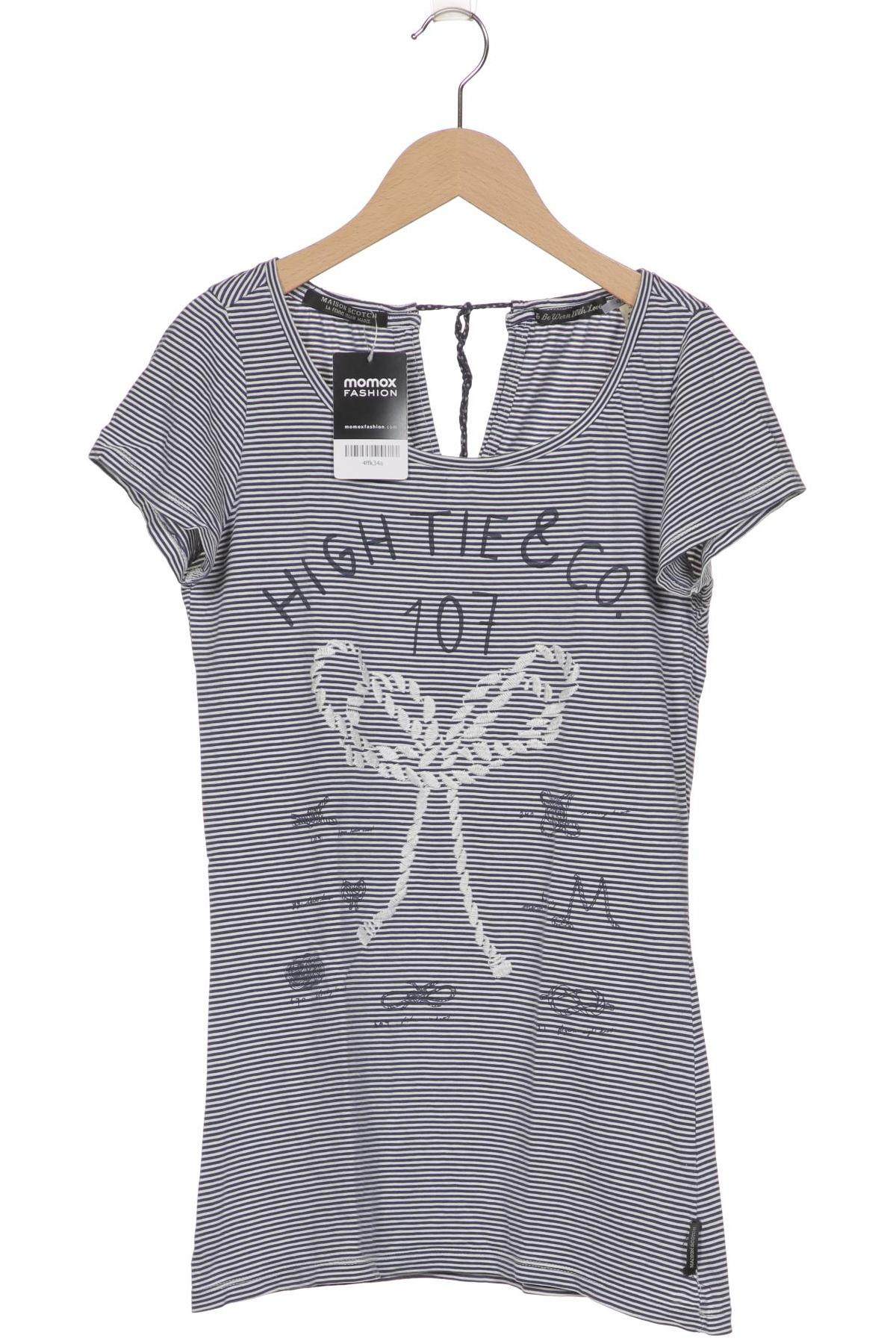 

Maison Scotch Damen T-Shirt, marineblau
