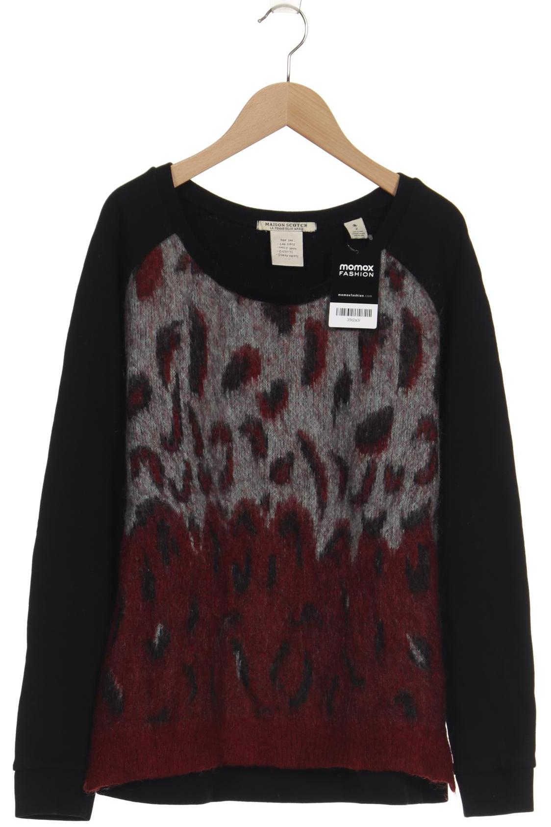

Maison Scotch Damen Sweatshirt, bordeaux, Gr. 38