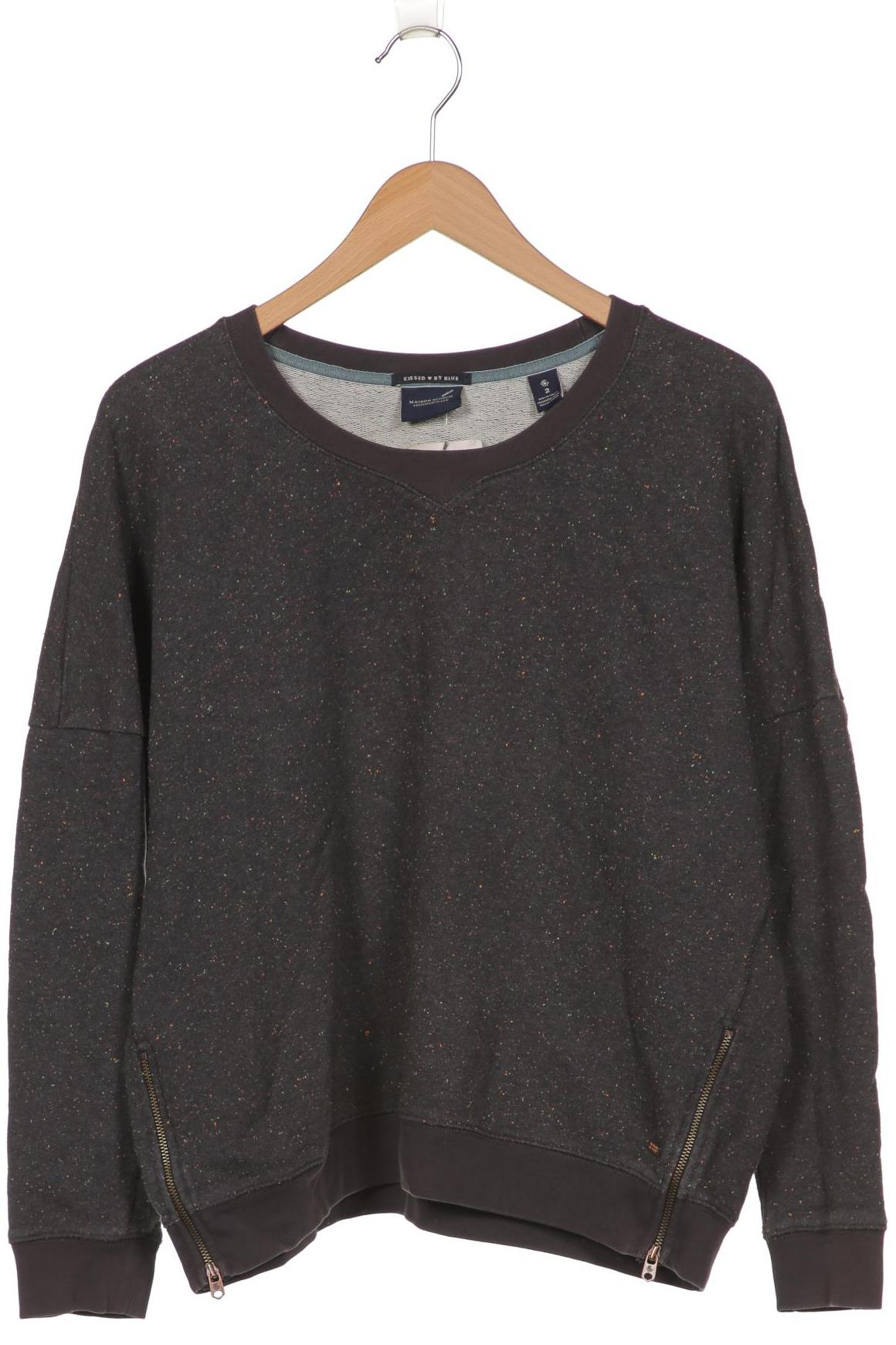 

Maison Scotch Damen Sweatshirt, grau, Gr. 38