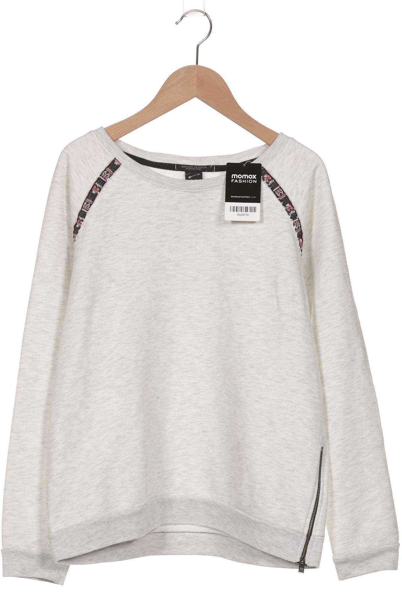 

Maison Scotch Damen Sweatshirt, grau, Gr. 38