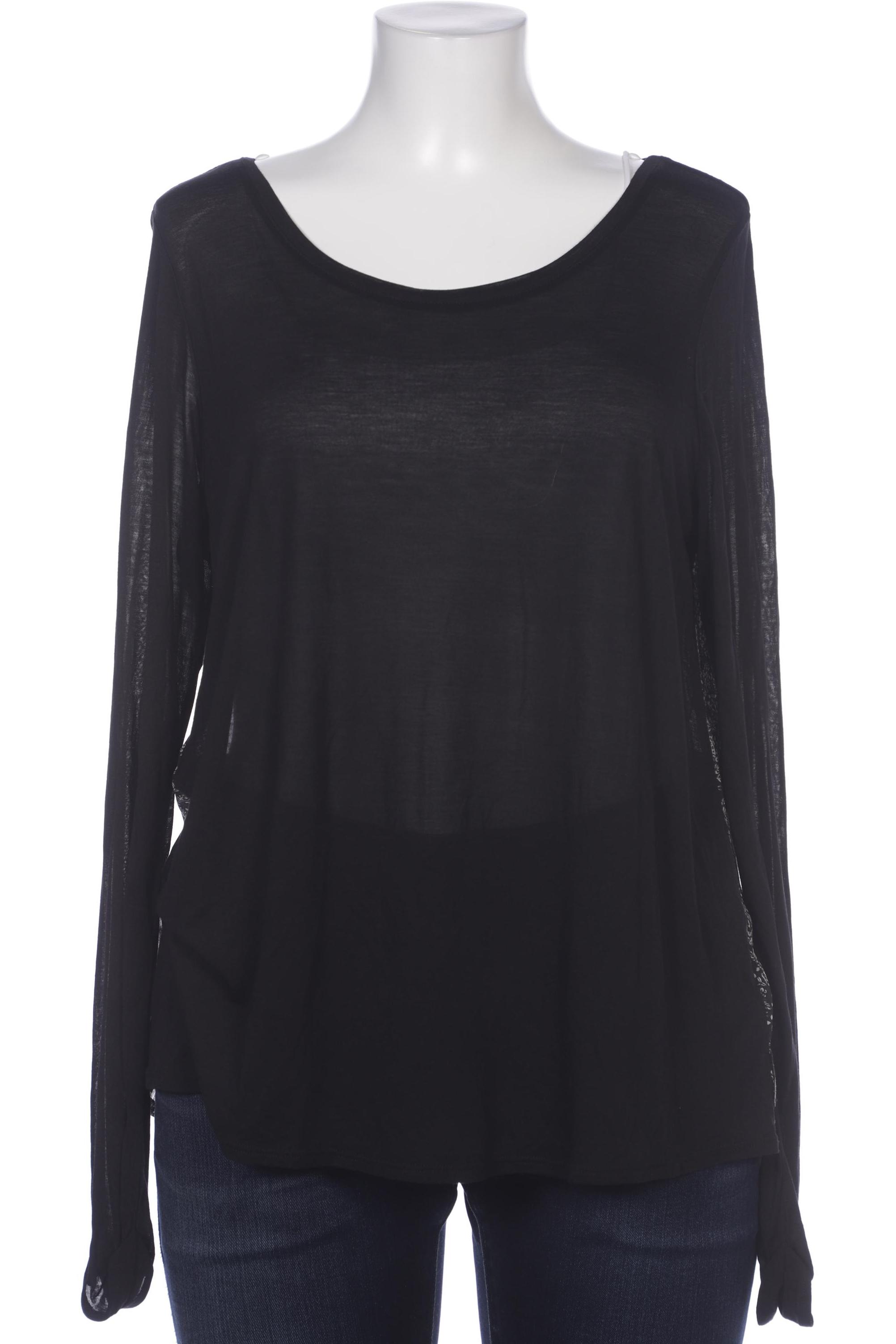 

Maison Scotch Damen Langarmshirt, schwarz, Gr. 42