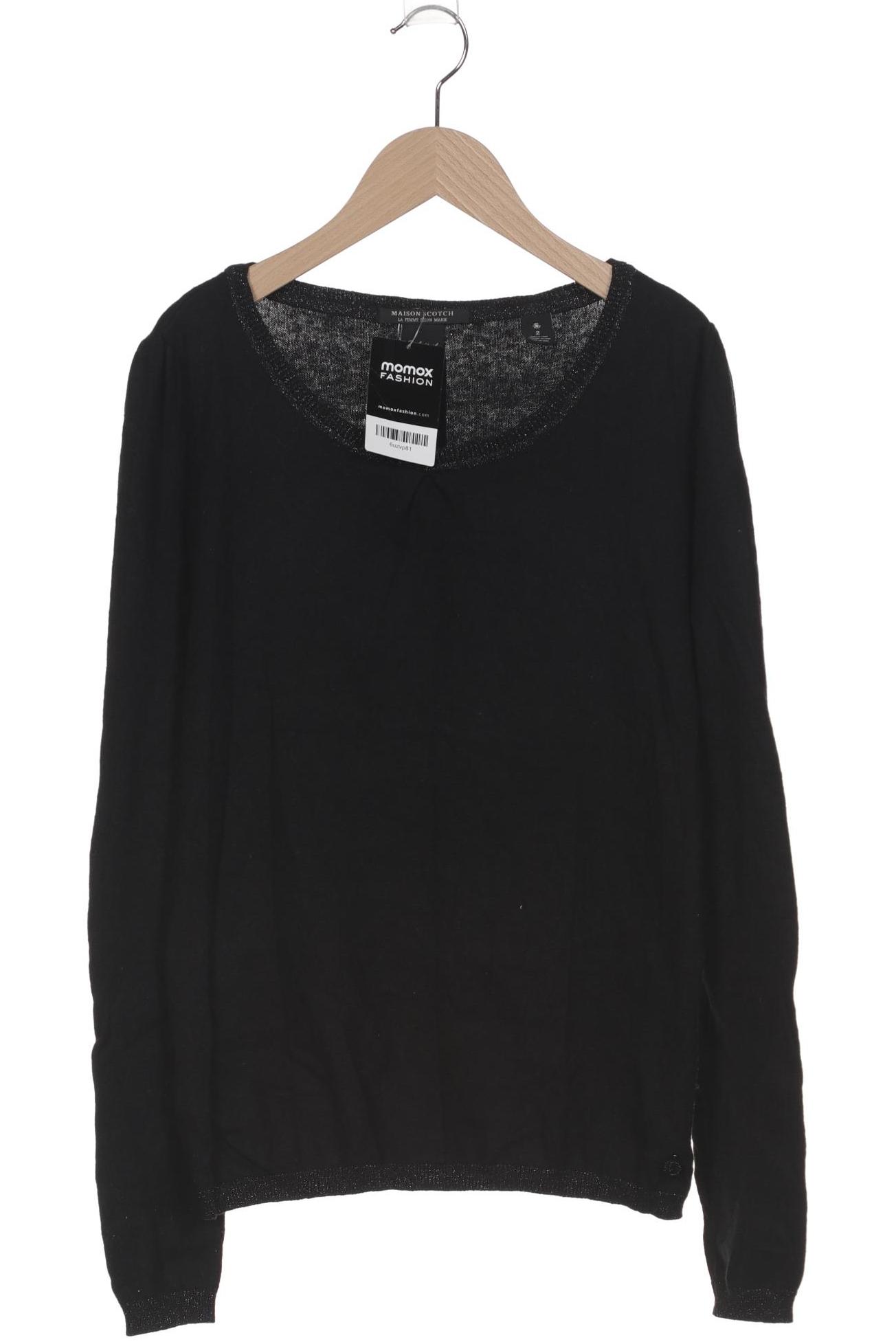 

Maison Scotch Damen Pullover, schwarz, Gr. 38